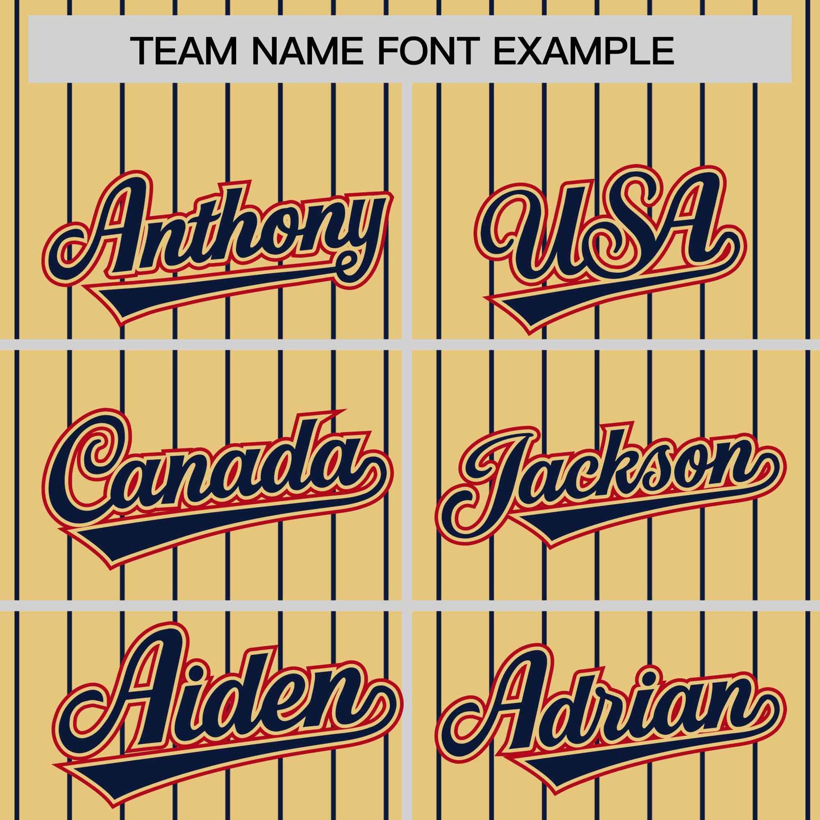 Custom Khaki Navy Raglan Sleeves Varsity Full-Snap Pinstripe Letterman Baseball Jacket