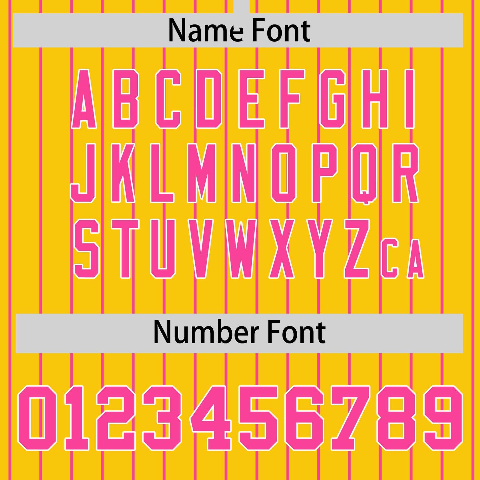 Custom Gold Pink Raglan Sleeves Varsity Full-Snap Pinstripe Letterman Baseball Jacket