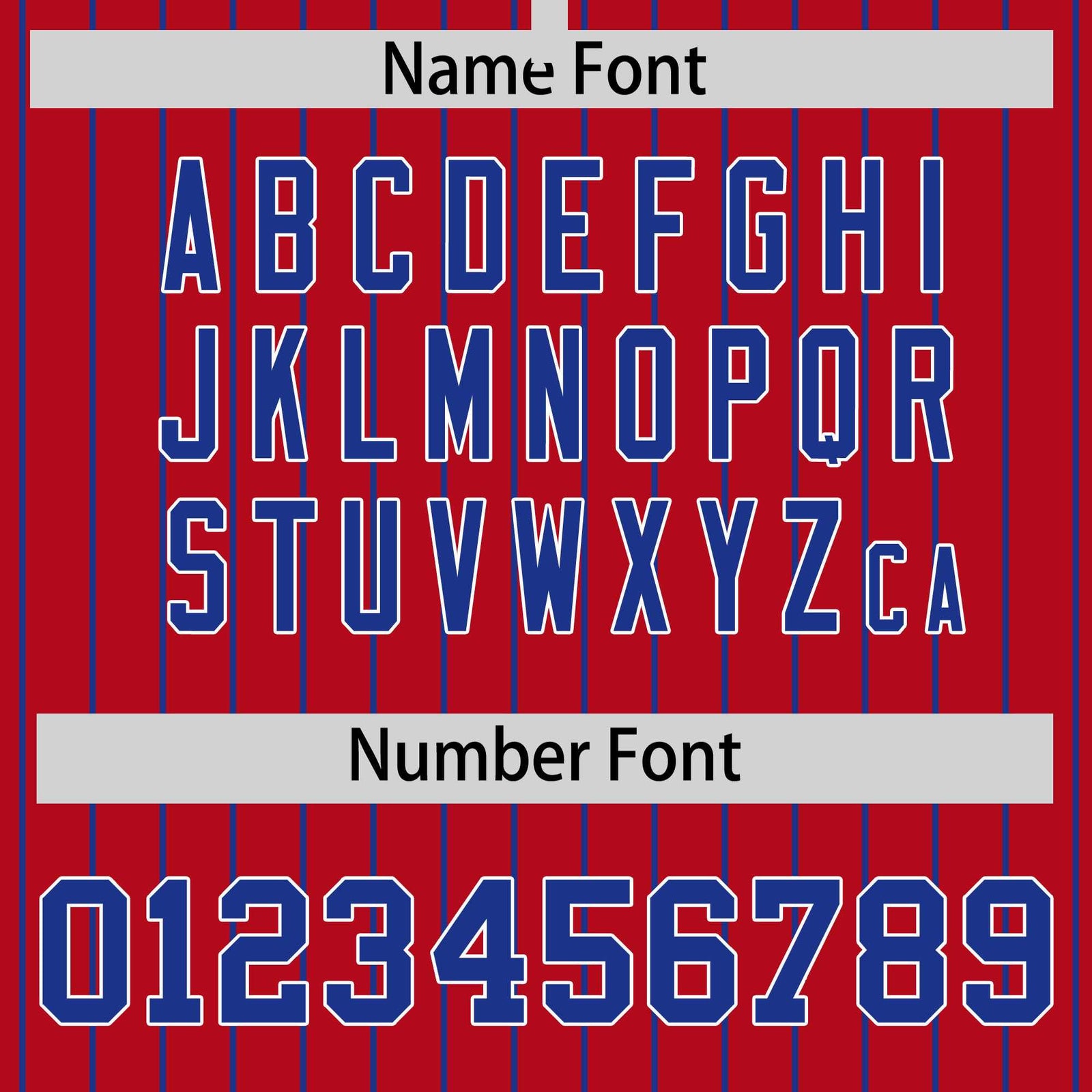 Custom Red Royal Raglan Sleeves Varsity Full-Snap Pinstripe Letterman Baseball Jacket