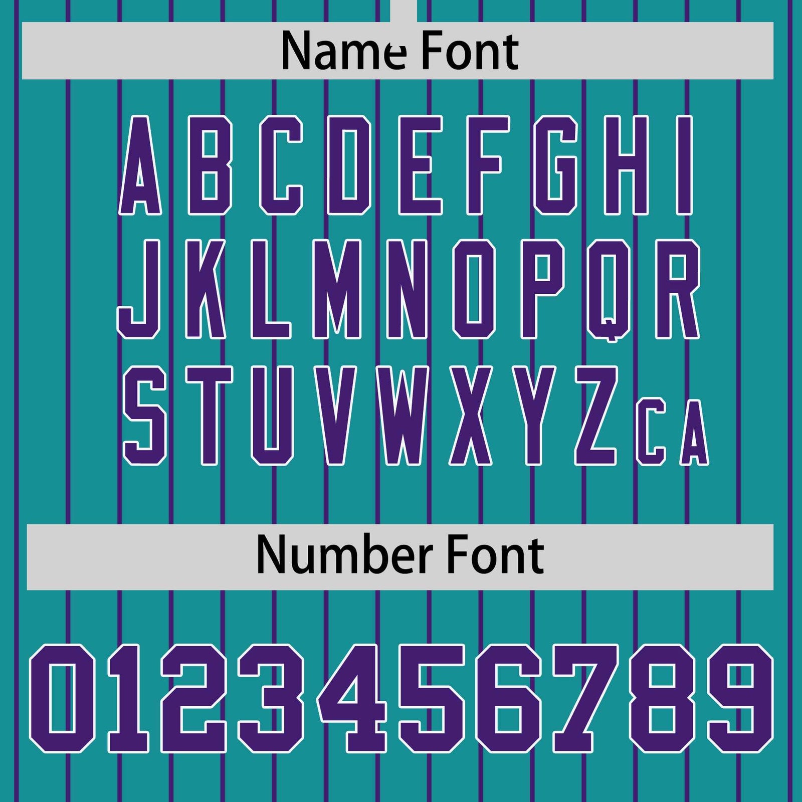 Custom Aqua Purple Raglan Sleeves Varsity Full-Snap Pinstripe Letterman Baseball Jacket