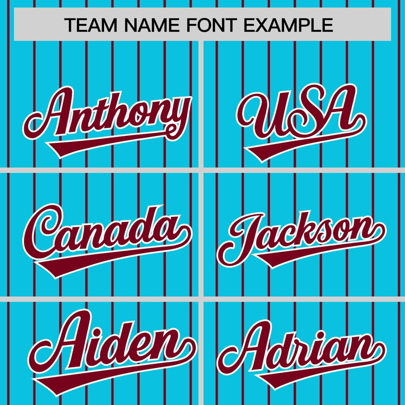 Custom Sky Blue Crimson Raglan Sleeves Varsity Full-Snap Pinstripe Letterman Baseball Jacket