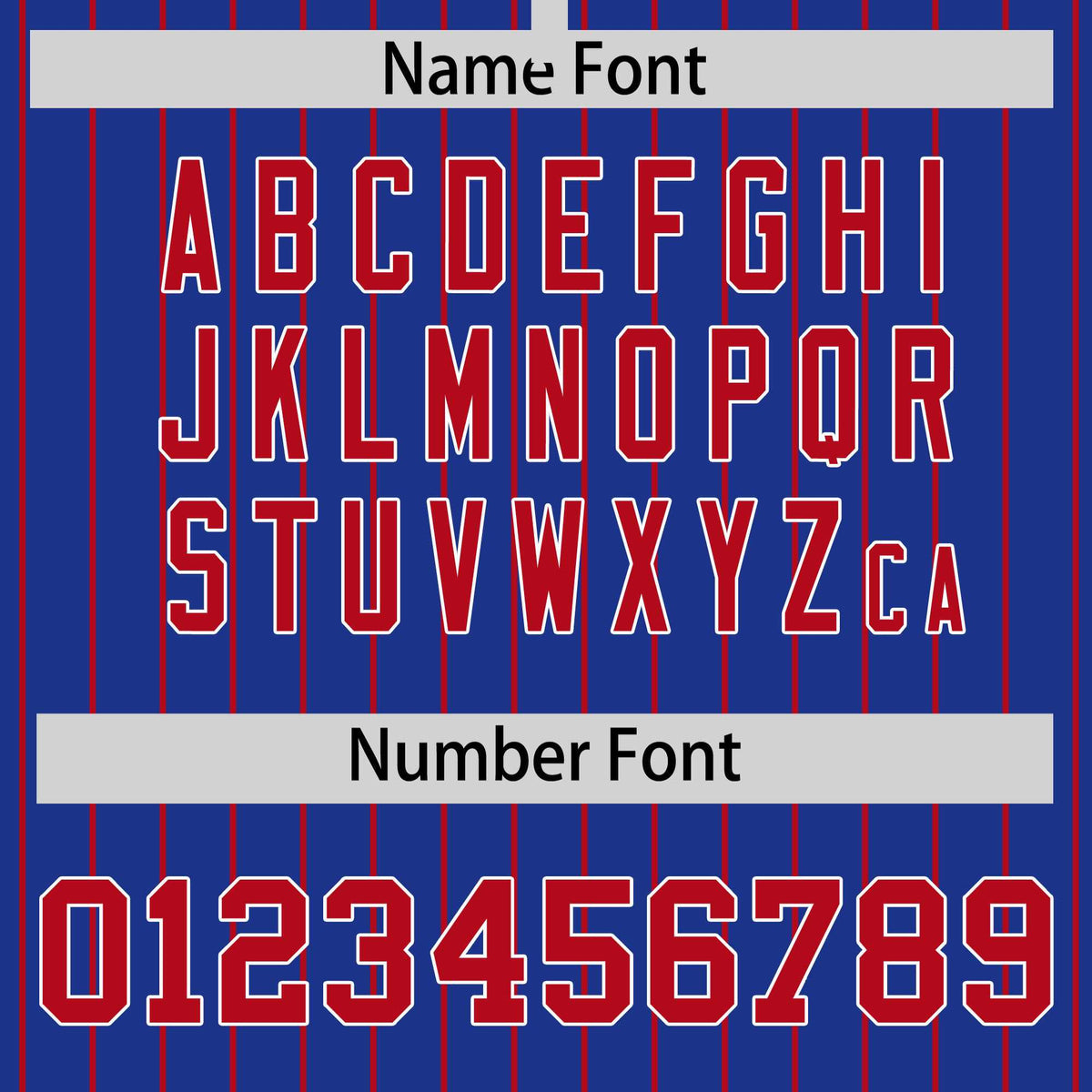 Custom Royal Red Raglan Sleeves Varsity Full-Snap Pinstripe Letterman Baseball Jacket