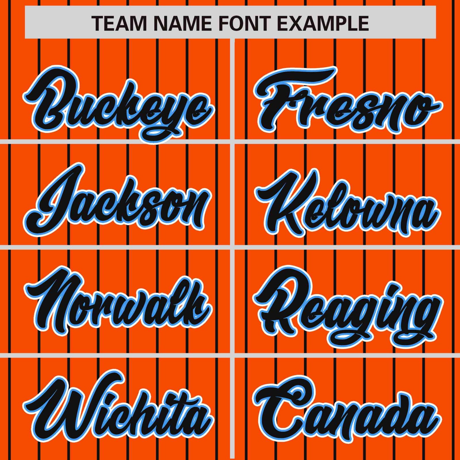 Custom Orange Black Raglan Sleeves Varsity Full-Snap Pinstripe Letterman Baseball Jacket