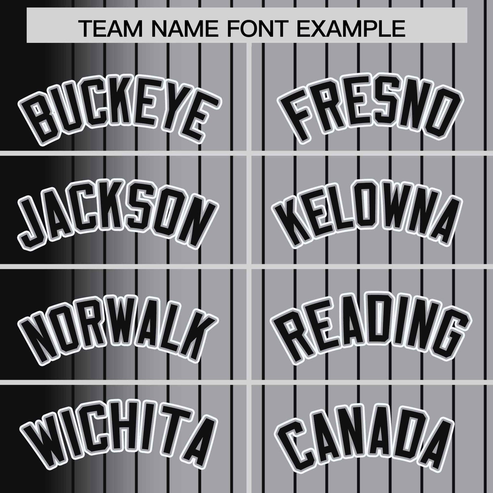 Custom Gray Black Gradient Varsity Full-Snap Pinstripe Letterman Baseball Jacket