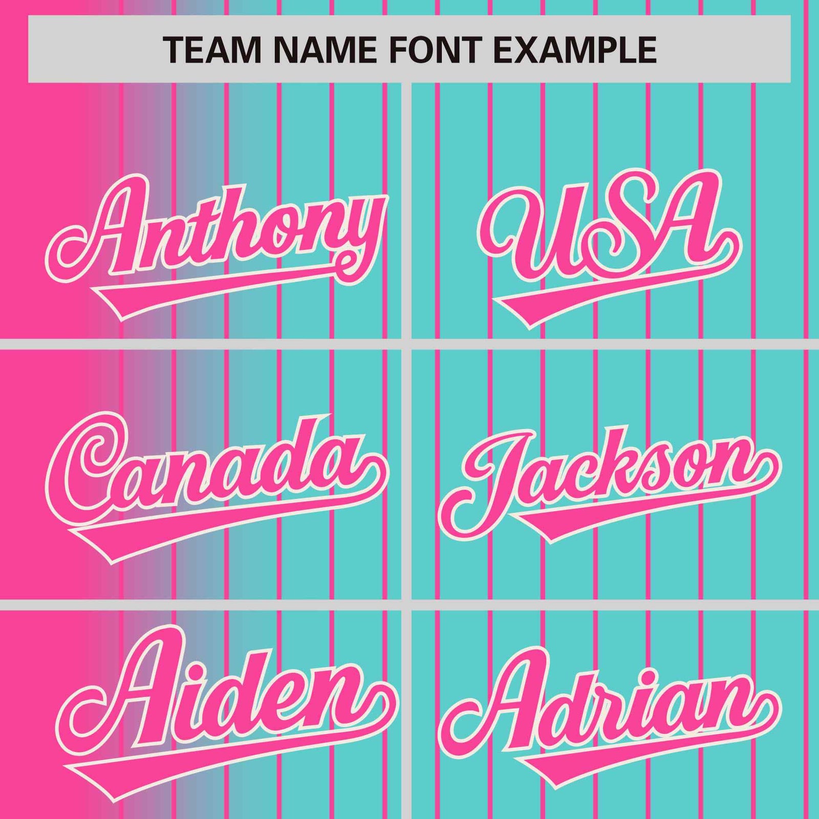 Custom Bright Green Pink Gradient Varsity Full-Snap Pinstripe Letterman Baseball Jacket