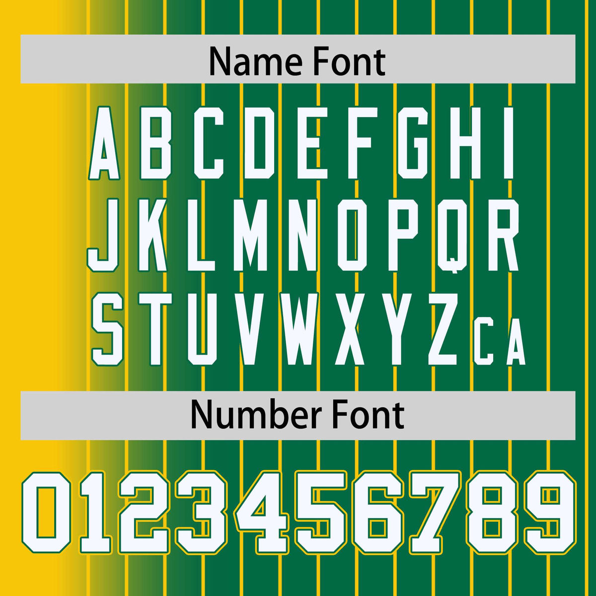 Custom Kelly Green Gold Gradient Varsity Full-Snap Pinstripe Letterman Baseball Jacket