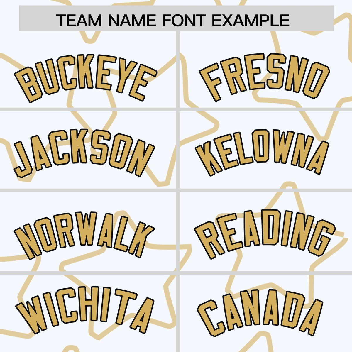 Custom White Old Gold Varsity Full-Snap Star Pattern Letterman Baseball Jacket