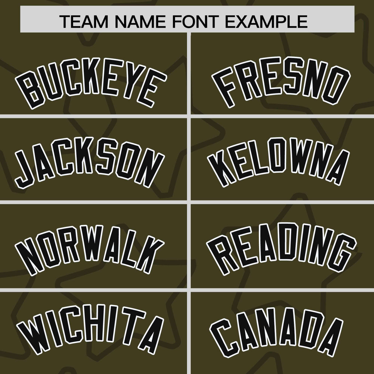 Custom Olive Black Varsity Full-Snap Star Pattern Letterman Baseball Jacket