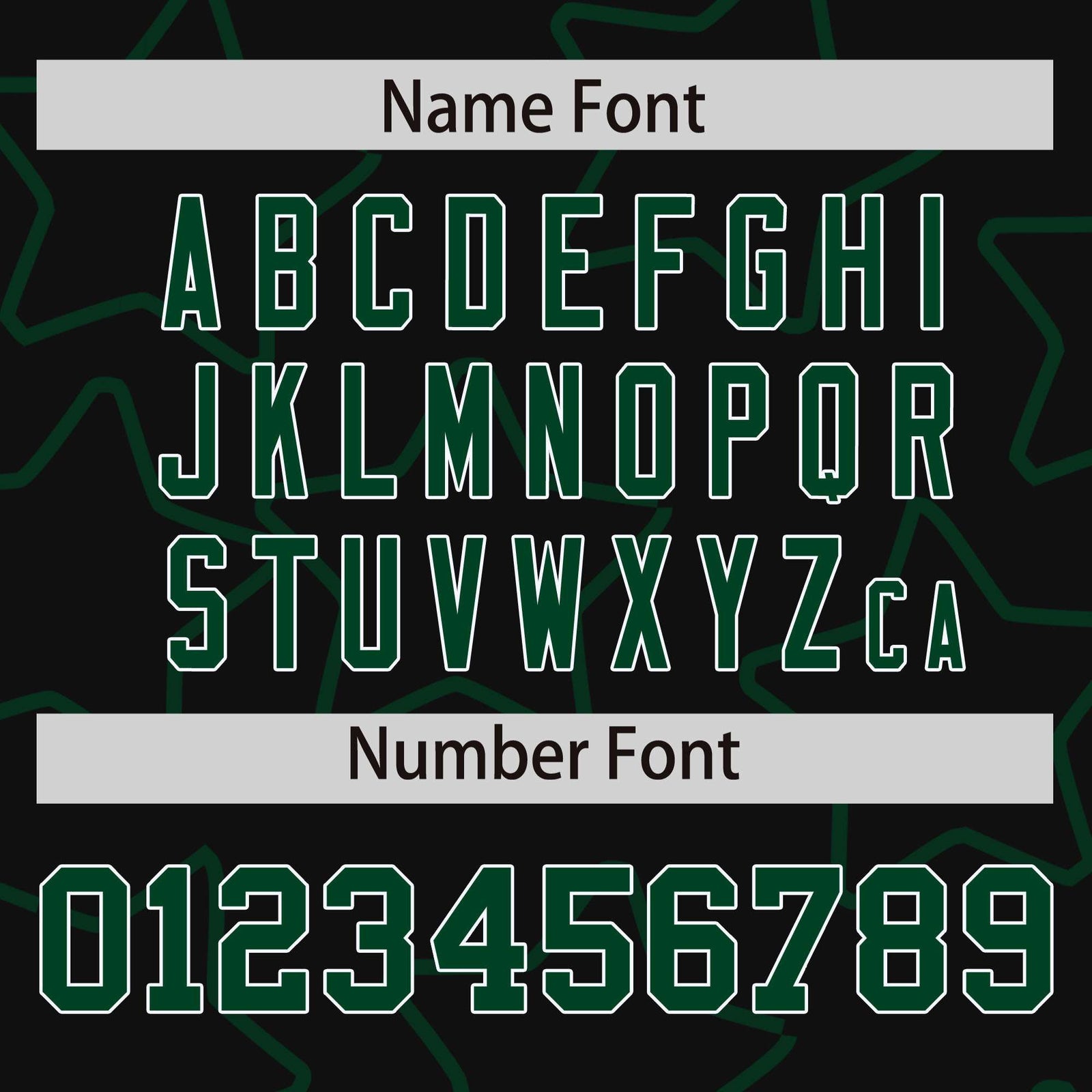 Custom Black Green Varsity Full-Snap Star Pattern Letterman Baseball Jacket