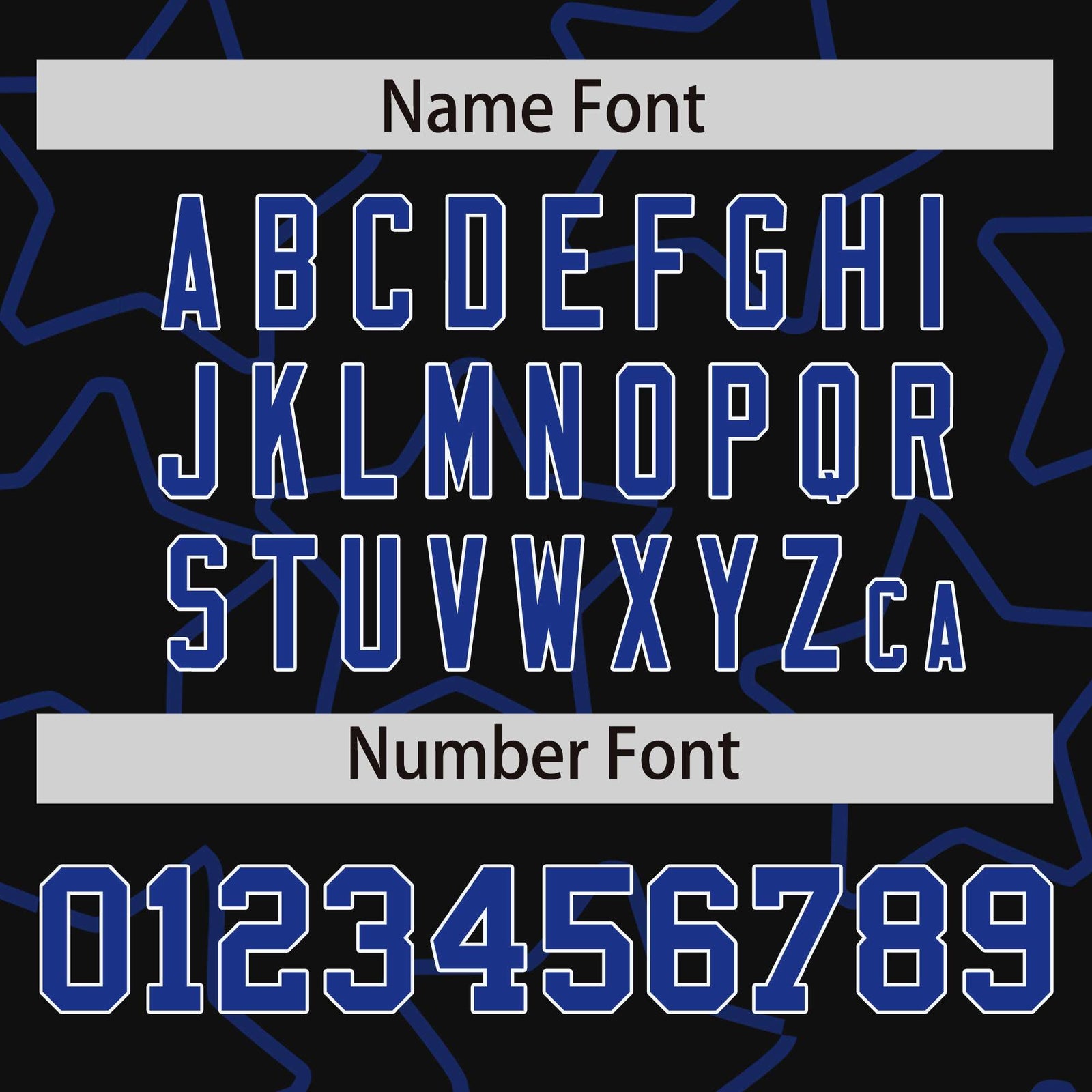 Custom Black Royal Varsity Full-Snap Star Pattern Letterman Baseball Jacket