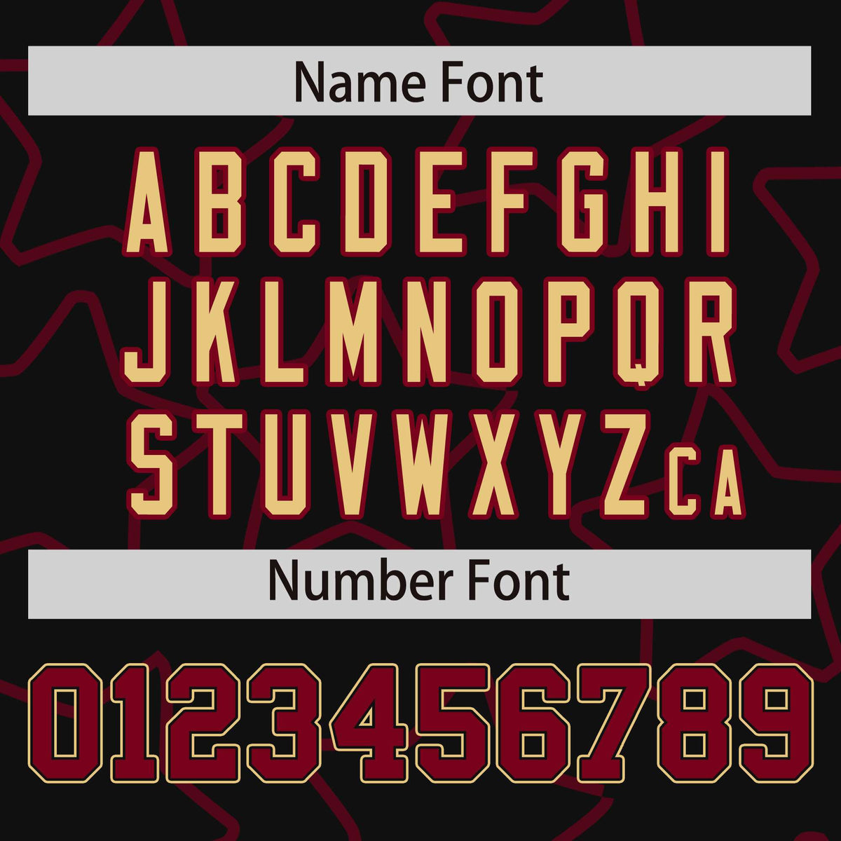 Custom Black Crimson Varsity Full-Snap Star Pattern Letterman Baseball Jacket