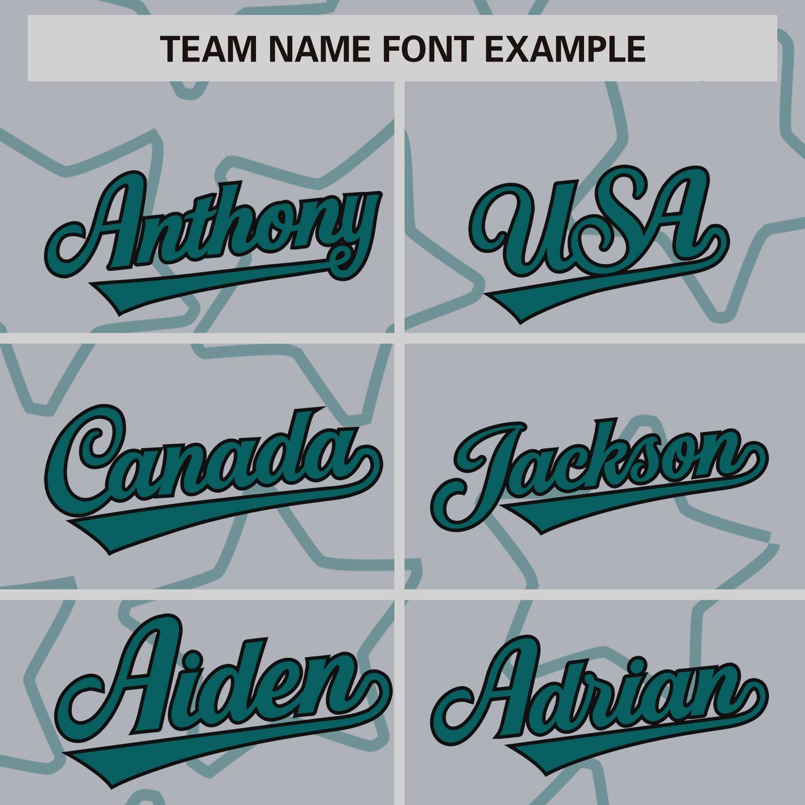 Custom Gray Aqua Varsity Full-Snap Star Pattern Letterman Baseball Jacket