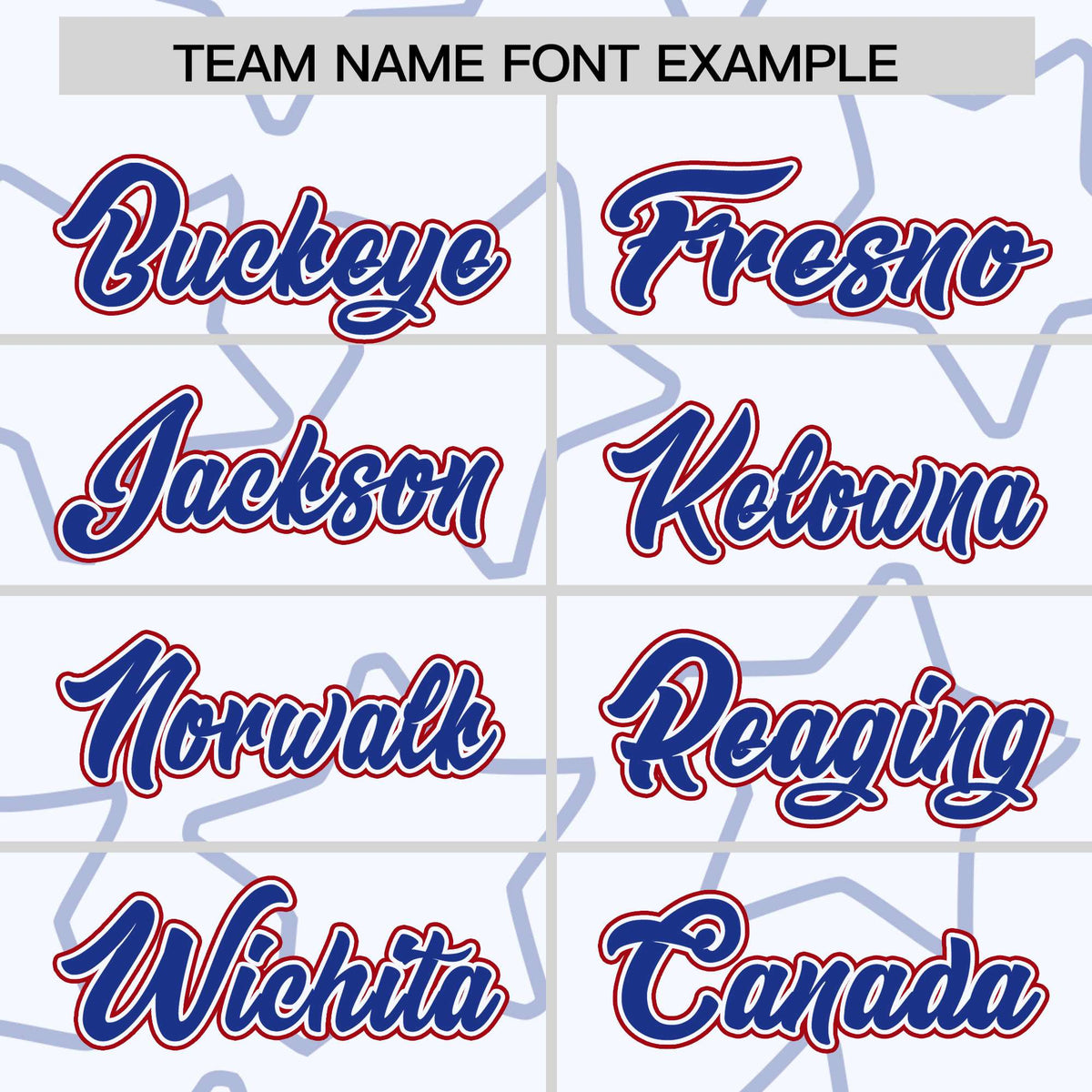 Custom White Royal Varsity Full-Snap Star Pattern Letterman Baseball Jacket