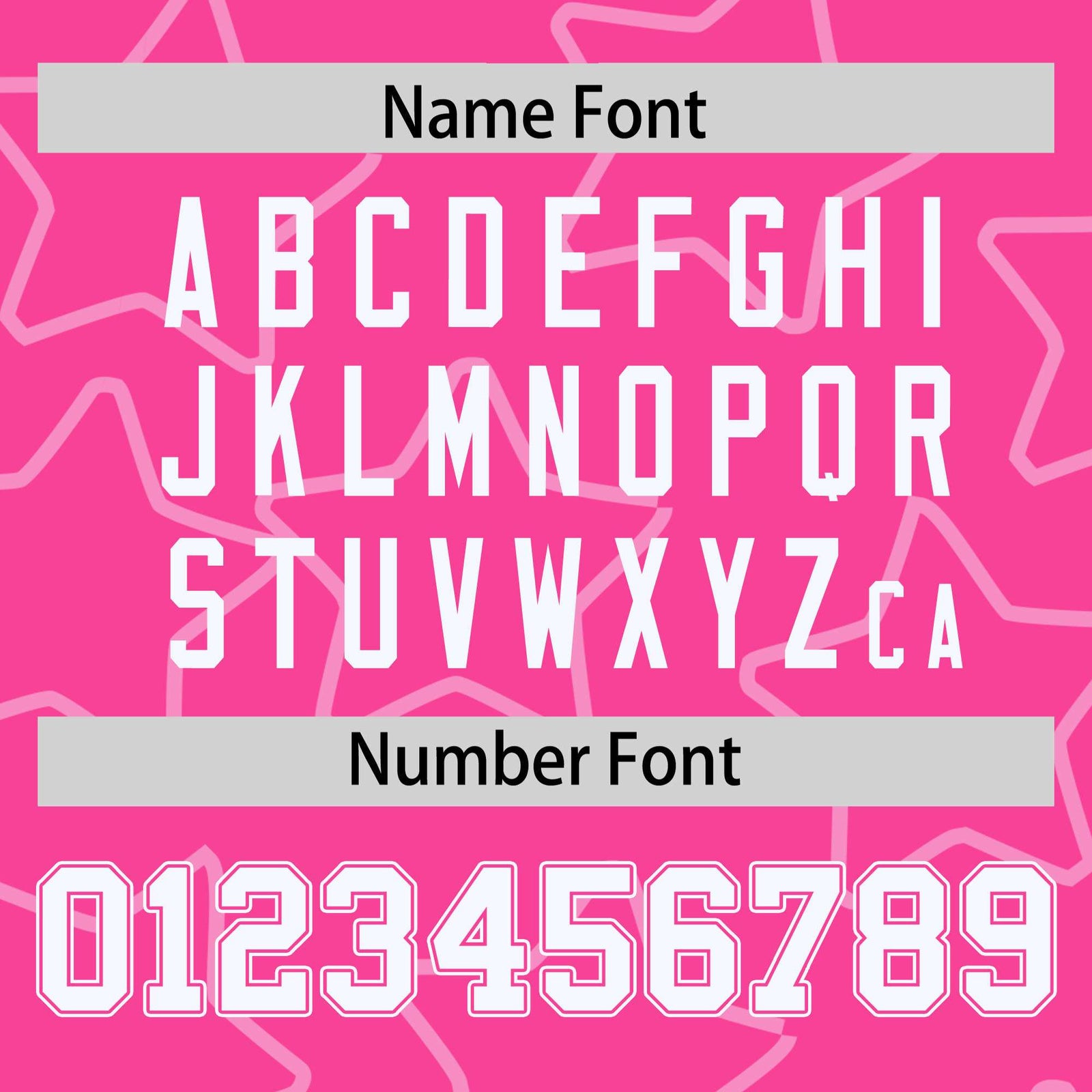 Custom Pink White Varsity Full-Snap Star Pattern Letterman Baseball Jacket