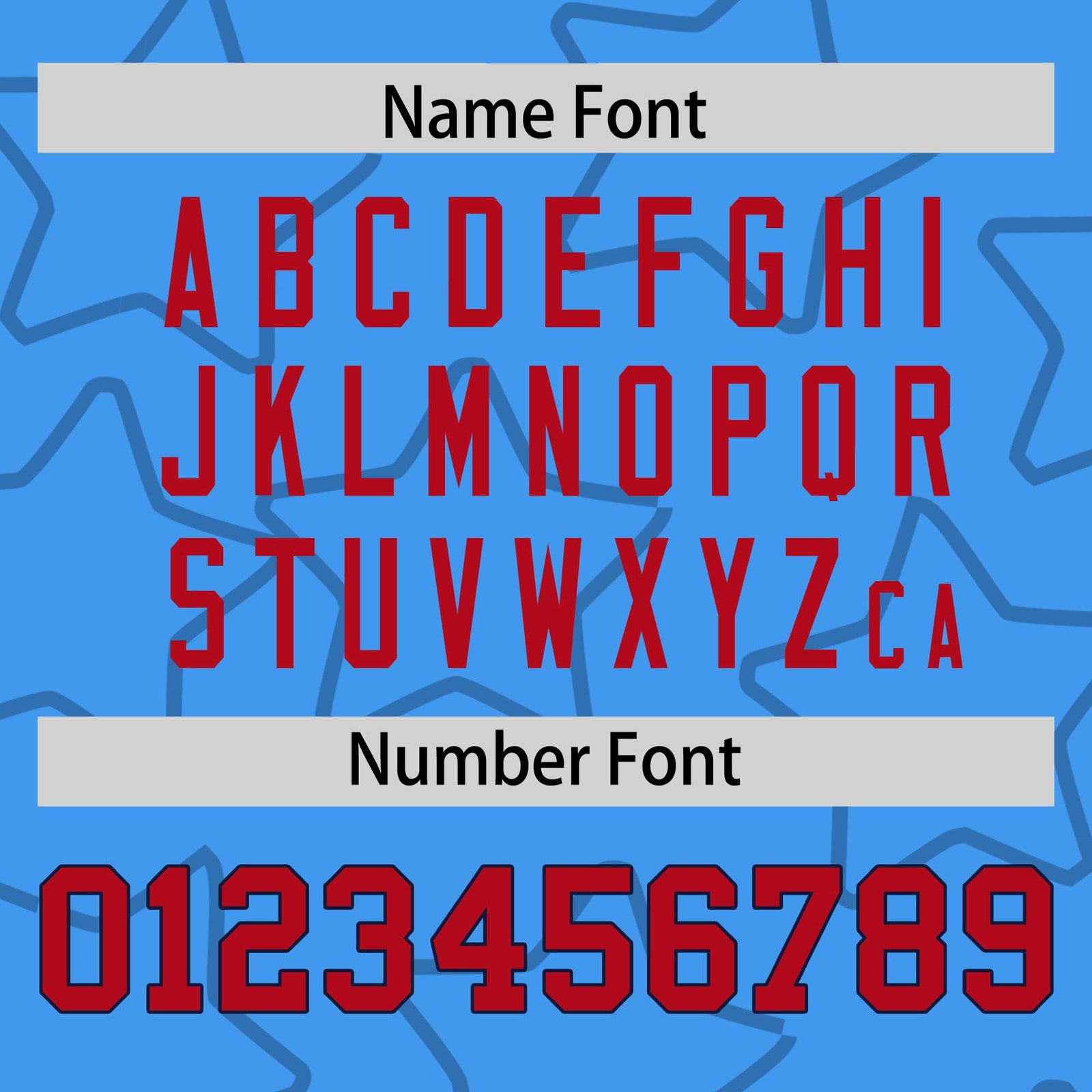 Custom Powder Blue Navy Varsity Full-Snap Star Pattern Letterman Baseball Jacket