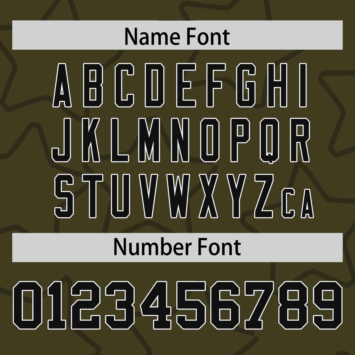 Custom Olive Black Varsity Full-Snap Star Pattern Letterman Baseball Jacket