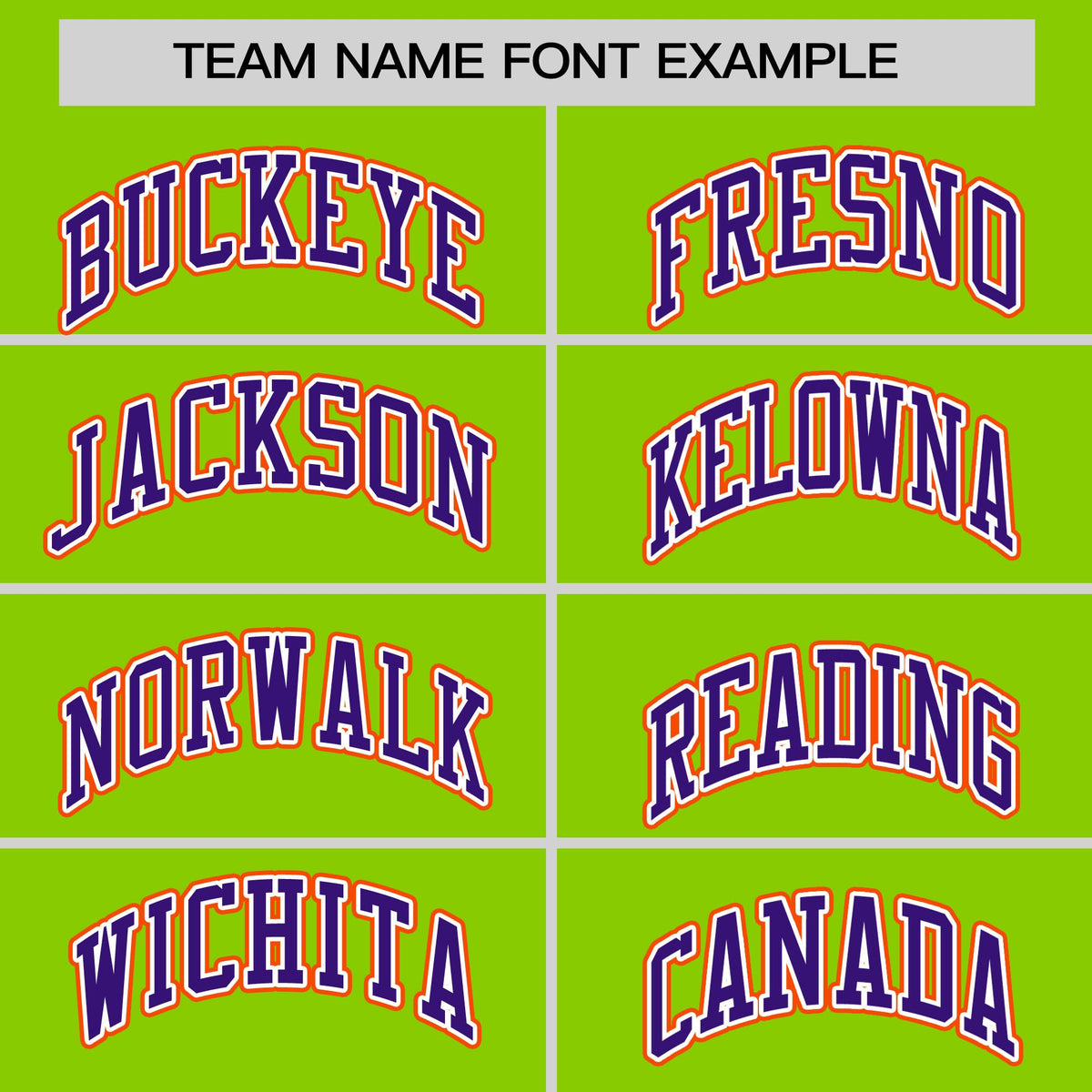 Custom Neon Green Purple-Orange Varsity Full-Snap Authentic Raglan Sleeves Letterman Bomber Jacket