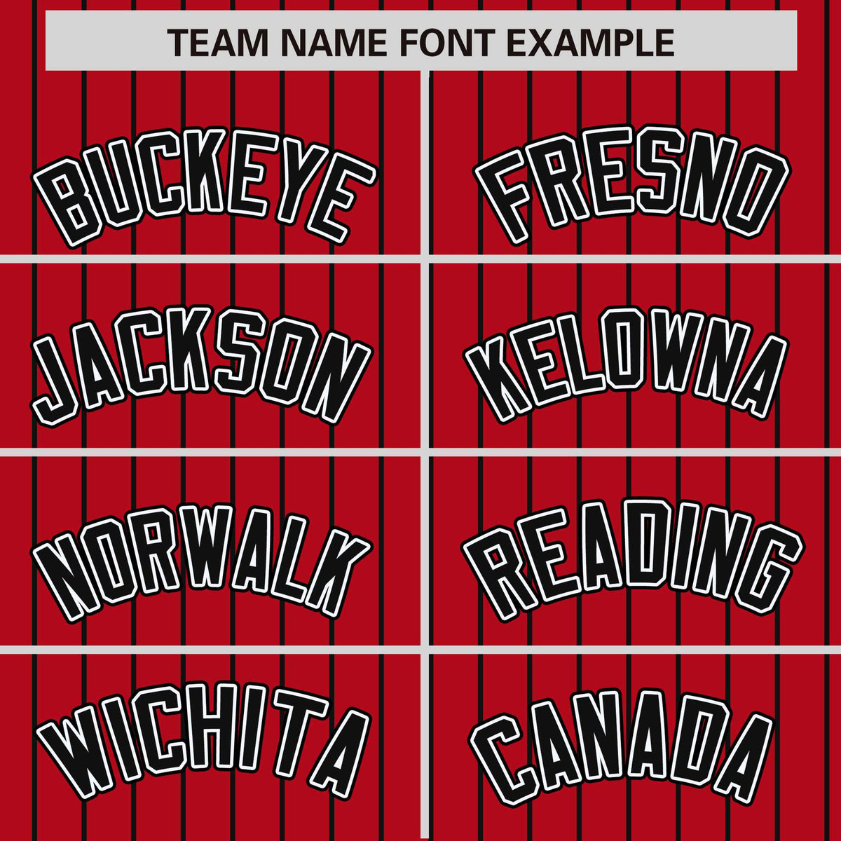 Custom Red Black Raglan Sleeves Varsity Full-Snap Pinstripe Letterman Baseball Jacket