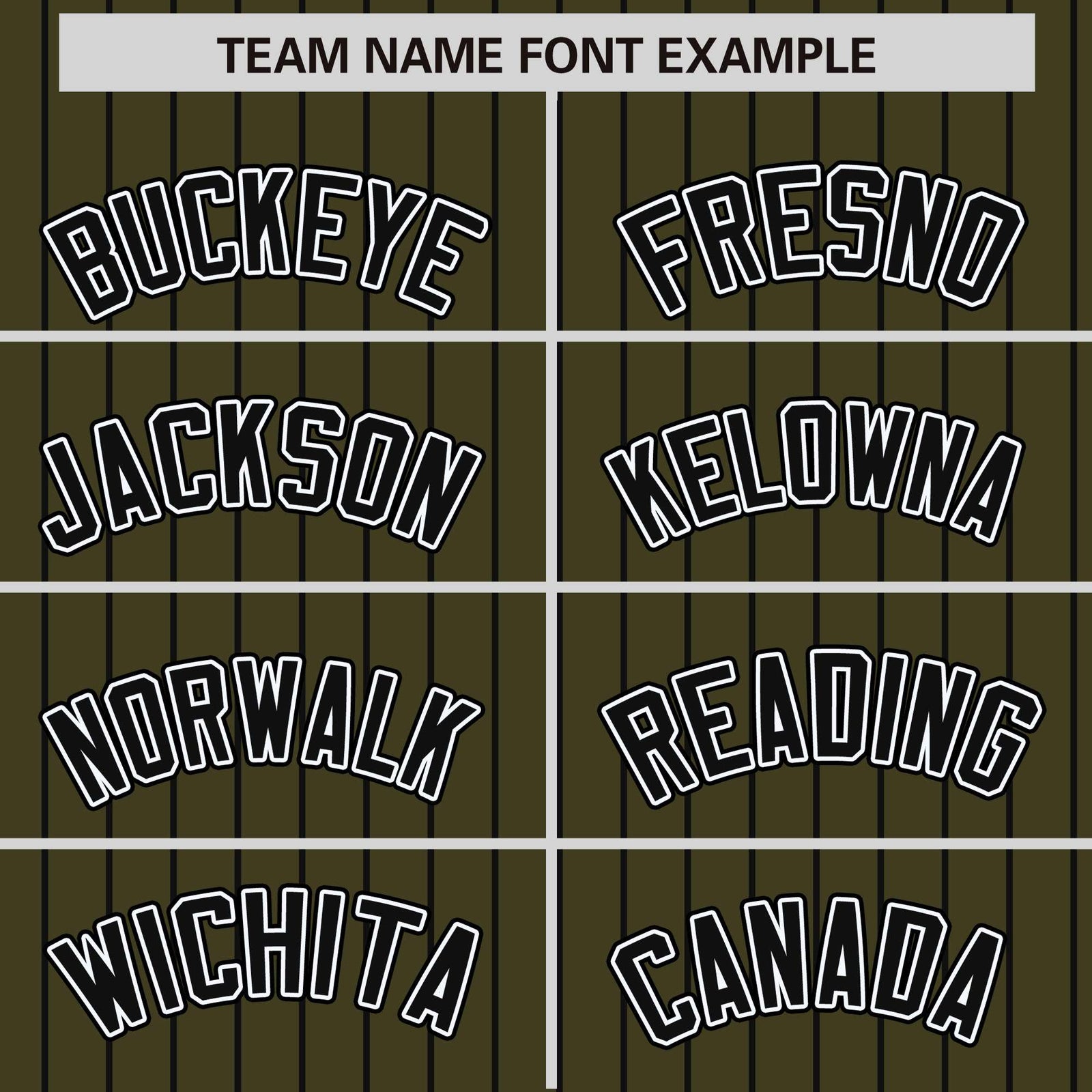 Custom Olive Black Raglan Sleeves Varsity Full-Snap Pinstripe Letterman Baseball Jacket