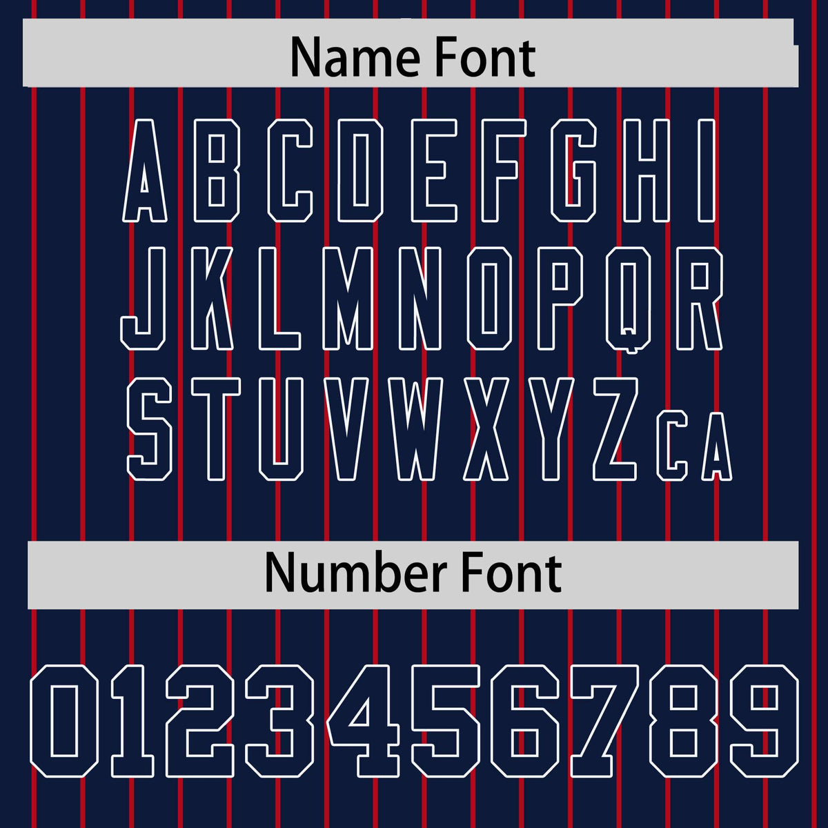 Custom Navy Red Raglan Sleeves Varsity Full-Snap Pinstripe Letterman Baseball Jacket