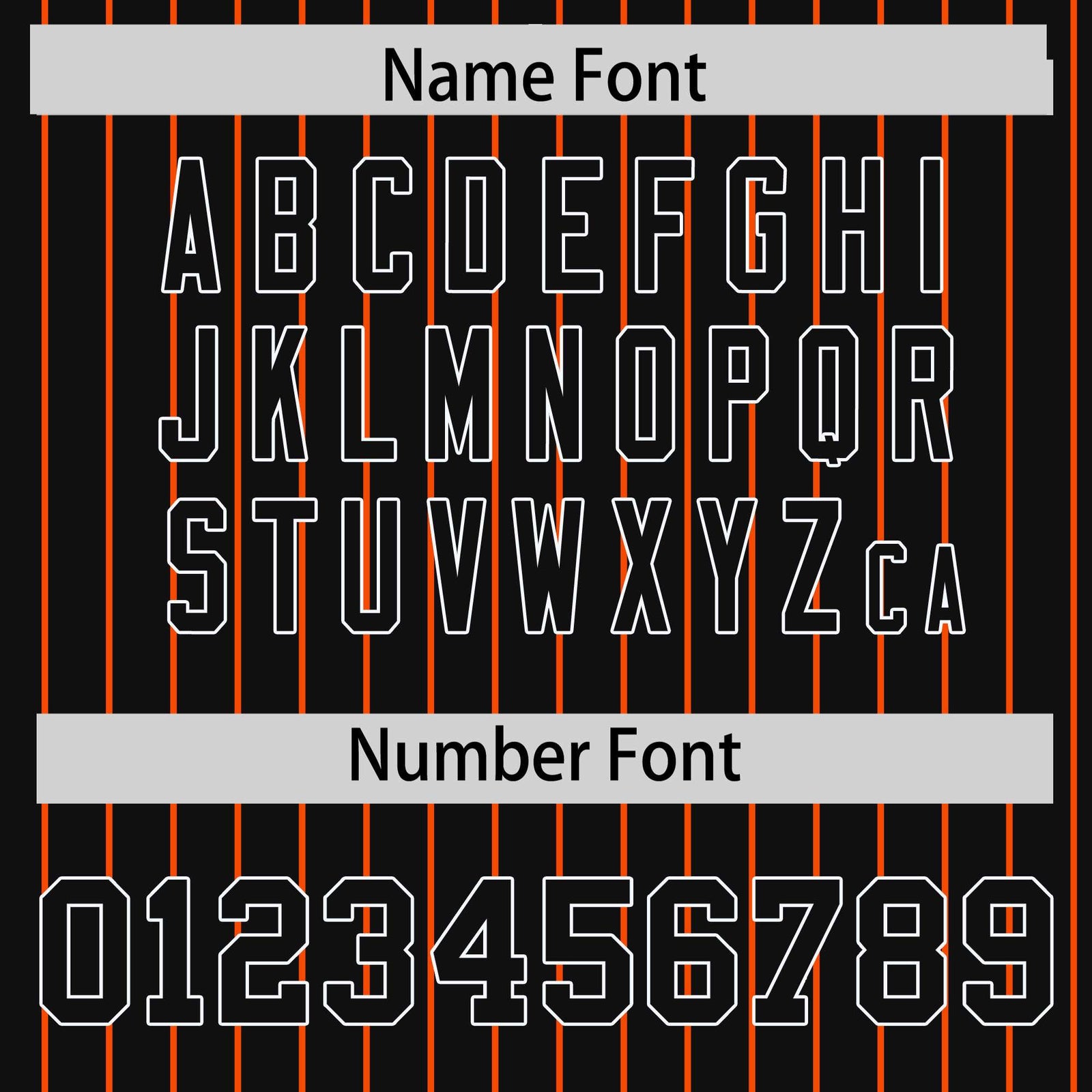 Custom Black Orange Raglan Sleeves Varsity Full-Snap Pinstripe Letterman Baseball Jacket