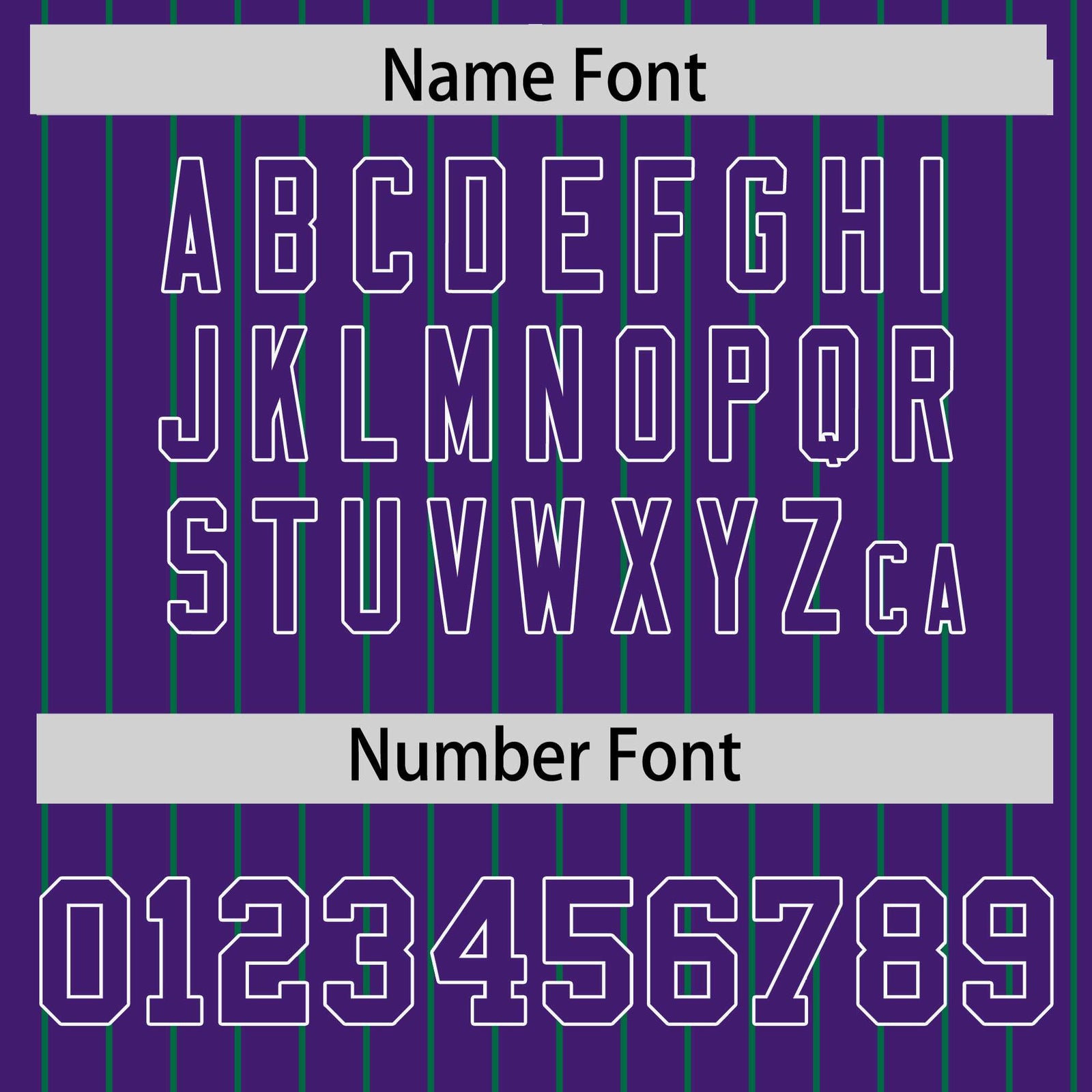 Custom Purple Kelly Green Raglan Sleeves Varsity Full-Snap Pinstripe Letterman Baseball Jacket