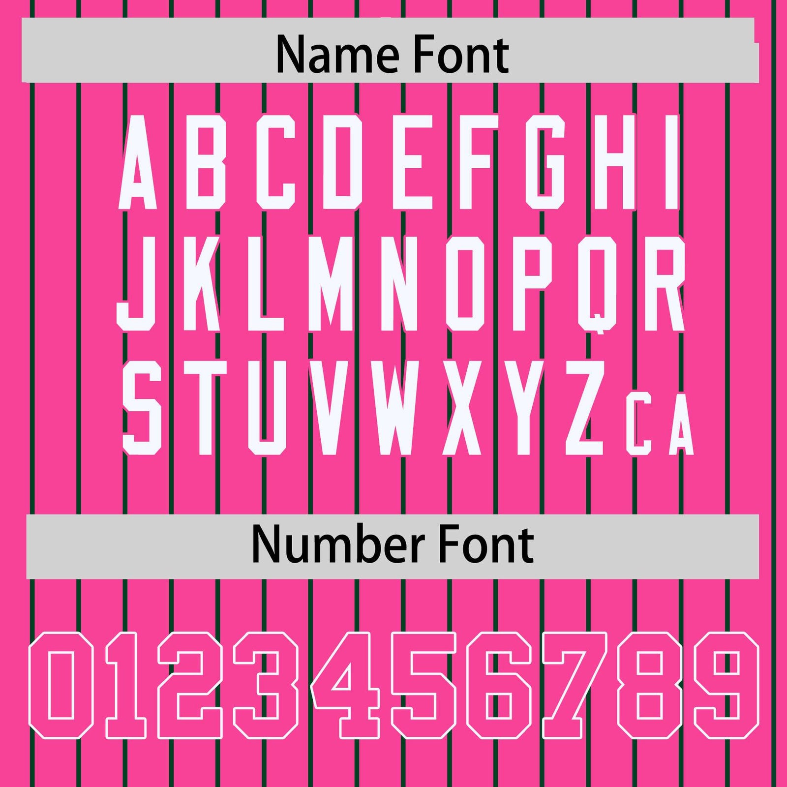 Custom Pink Green Raglan Sleeves Varsity Full-Snap Pinstripe Letterman Baseball Jacket