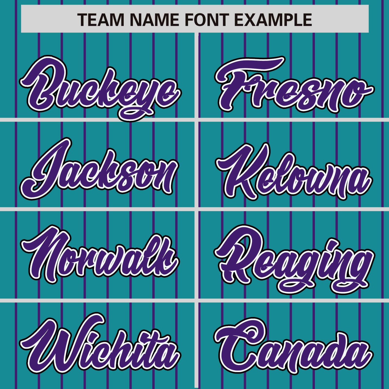 Custom Aqua Purple Raglan Sleeves Varsity Full-Snap Pinstripe Letterman Baseball Jacket