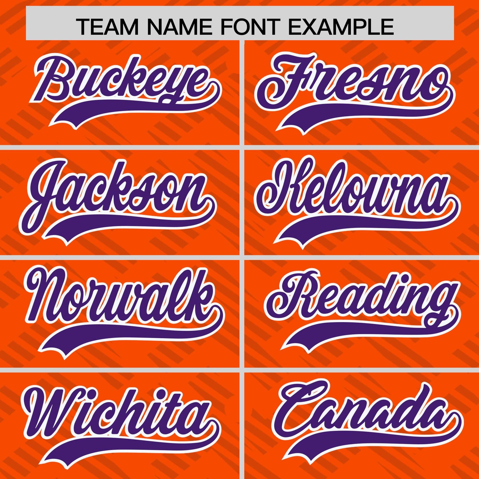 Custom Orange Purple L Pattern Varsity Raglan Sleeves Full-Snap Letterman Baseball Jacket