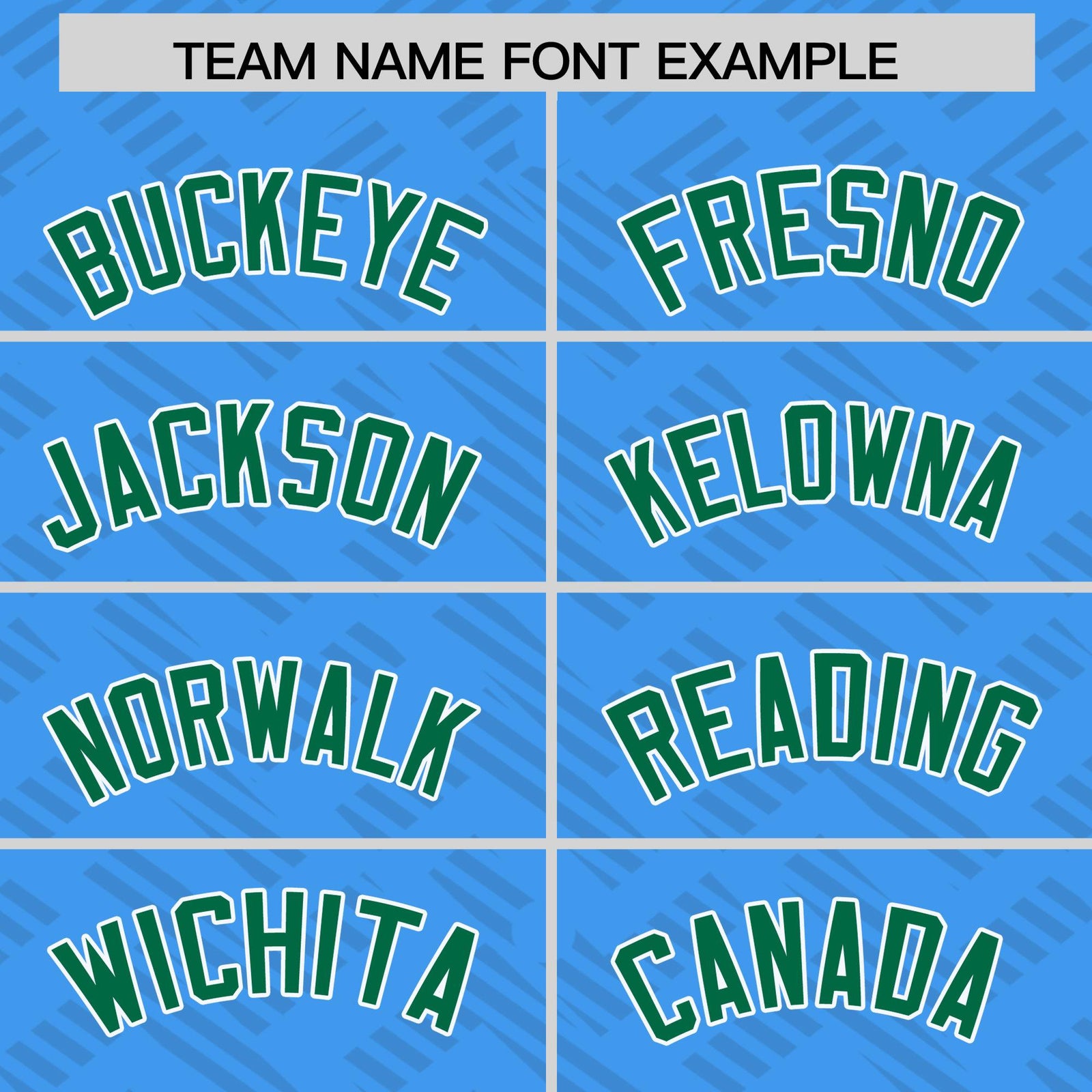 Custom Powder Blue Kelly Green L Pattern Varsity Raglan Sleeves Full-Snap Letterman Baseball Jacket