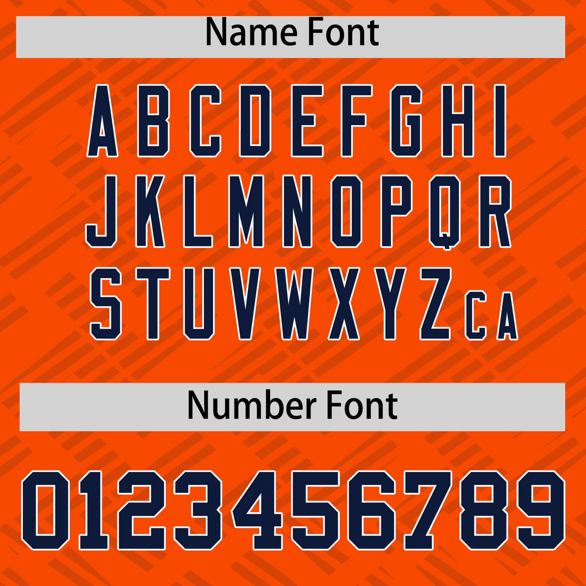 Custom Orange Navy L Pattern Varsity Raglan Sleeves Full-Snap Letterman Baseball Jacket