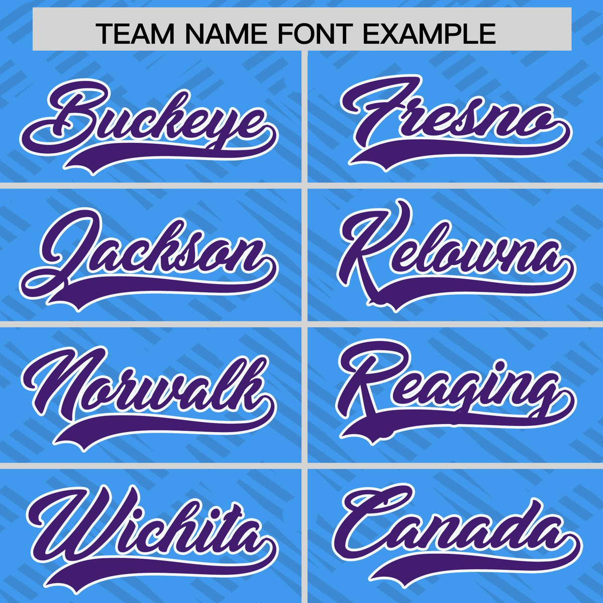 Custom Powder Blue Purple L Pattern Varsity Raglan Sleeves Full-Snap Letterman Baseball Jacket