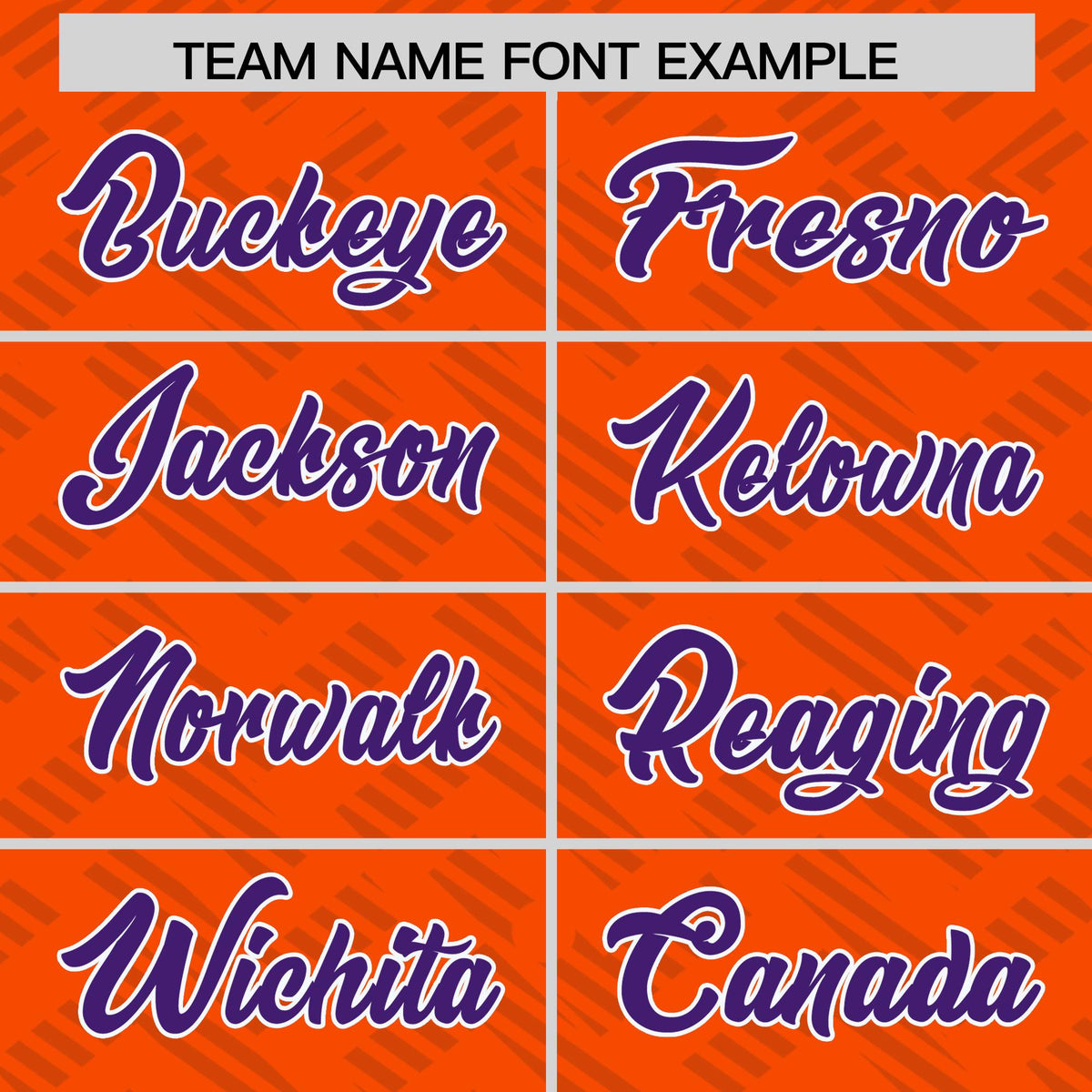 Custom Orange Purple L Pattern Varsity Raglan Sleeves Full-Snap Letterman Baseball Jacket