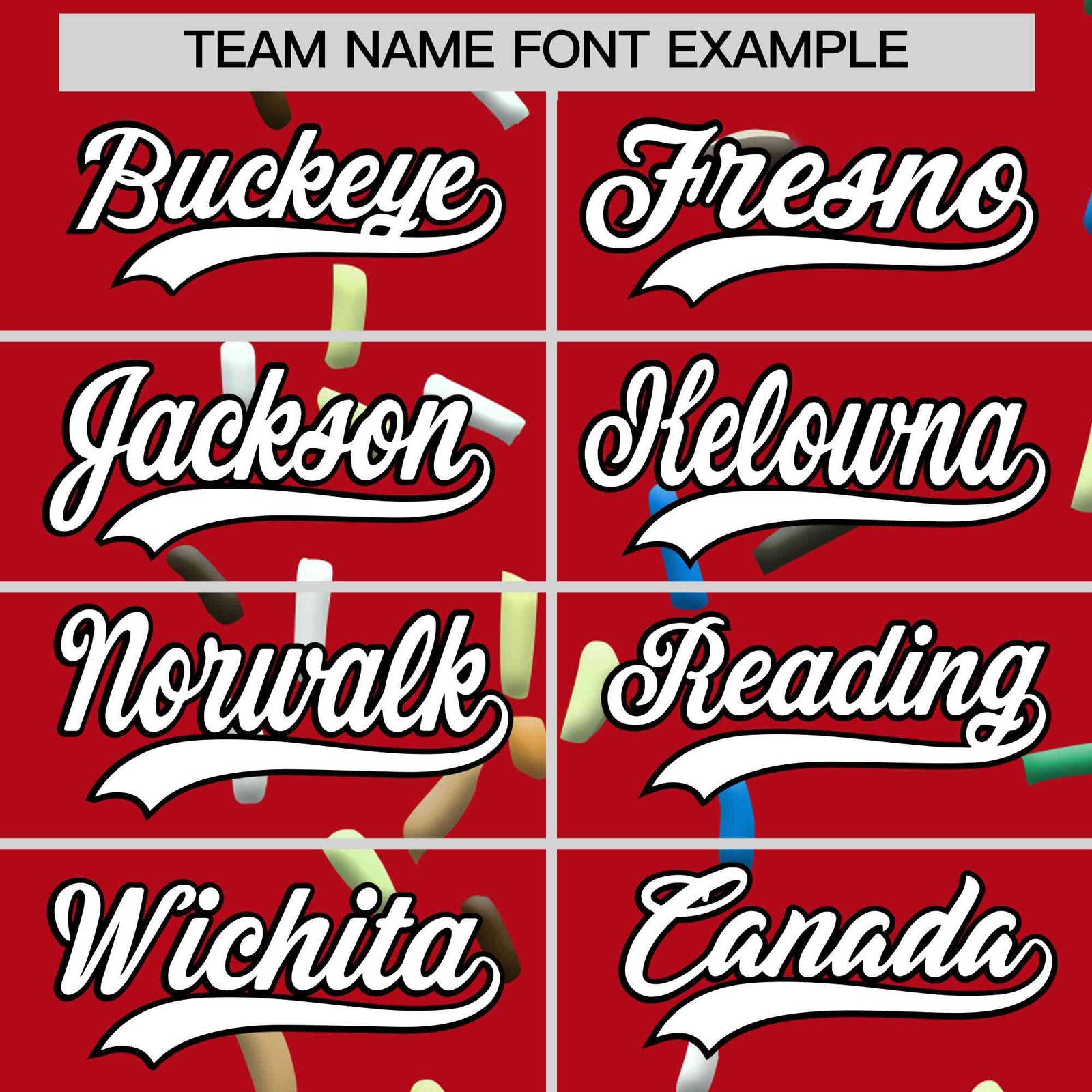 Custom Red Ice Cream Cone Graffiti Pattern Full-Snap Varsity Letterman Jackets