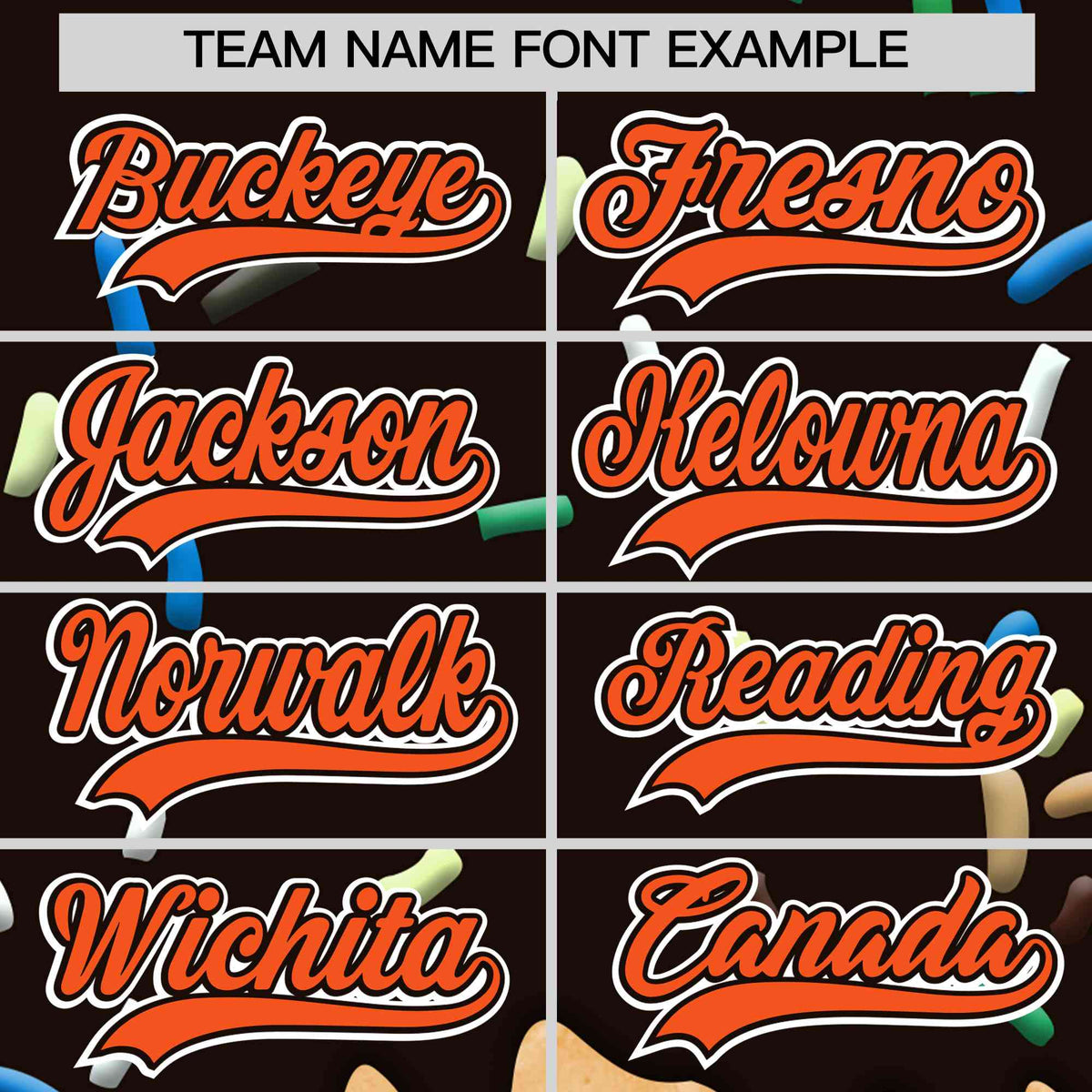 Custom Brown Ice Cream Cone Graffiti Pattern Full-Snap Varsity Letterman Jackets