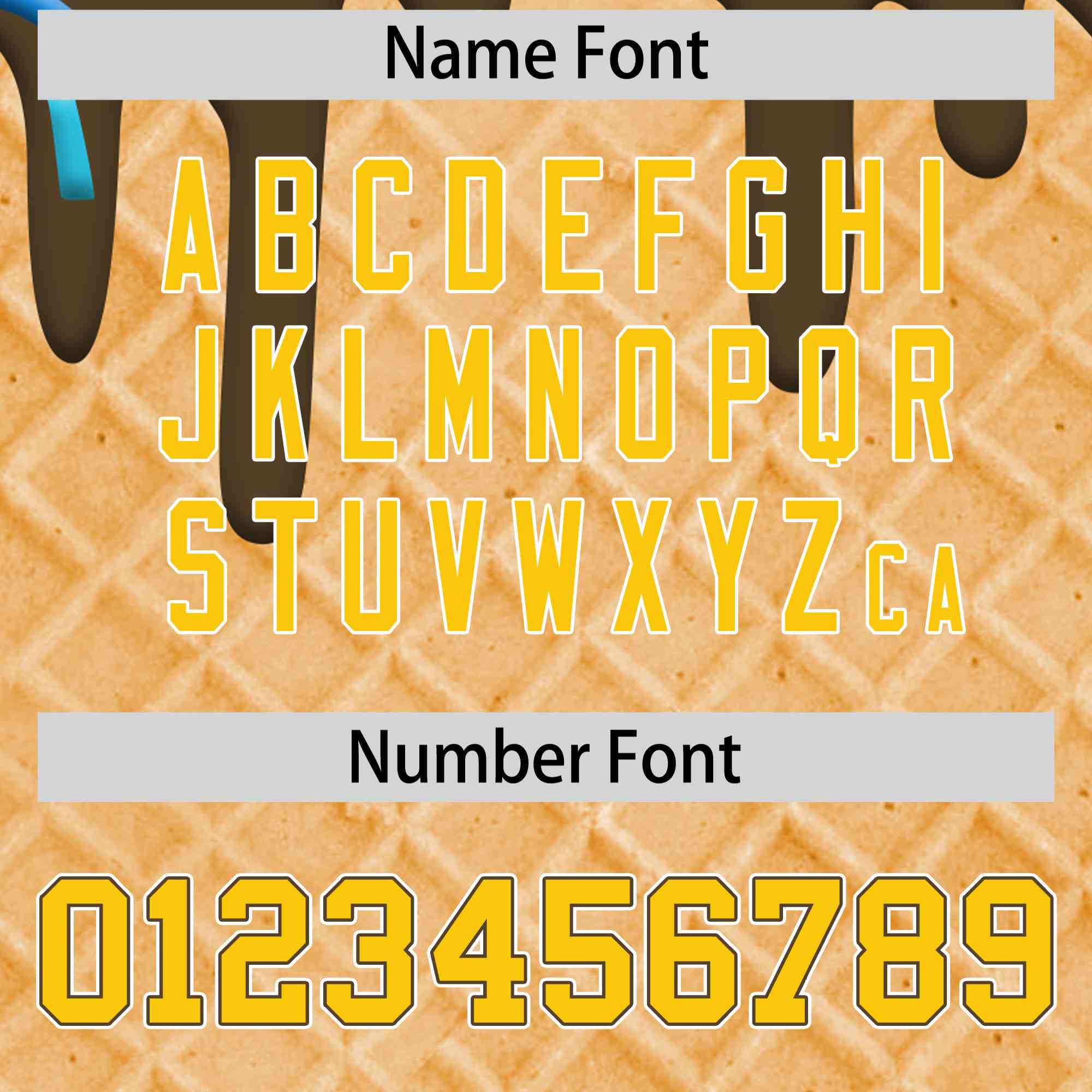 Custom Light Brown Ice Cream Cone Graffiti Pattern Full-Snap Varsity Letterman Jackets