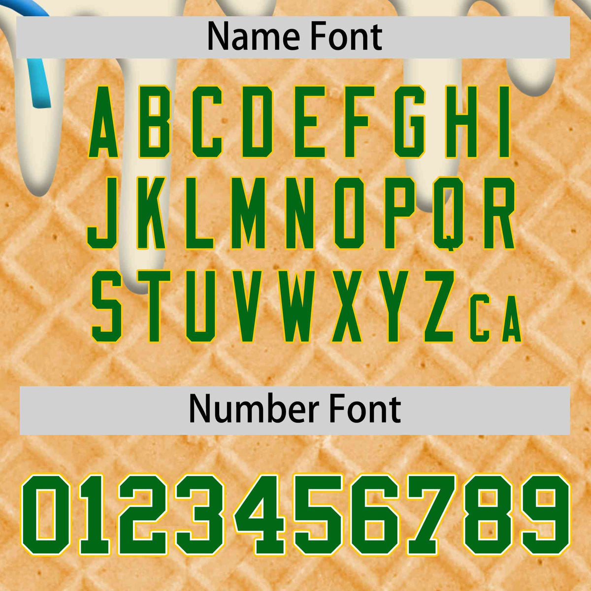 Custom Cream Ice Cream Cone Graffiti Pattern Full-Snap Varsity Letterman Jackets| KXKSHOP