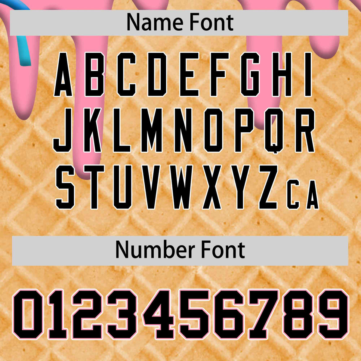 Custom Light Pink Ice Cream Cone Graffiti Pattern Full-Snap Varsity Letterman Jackets| KXKSHOP