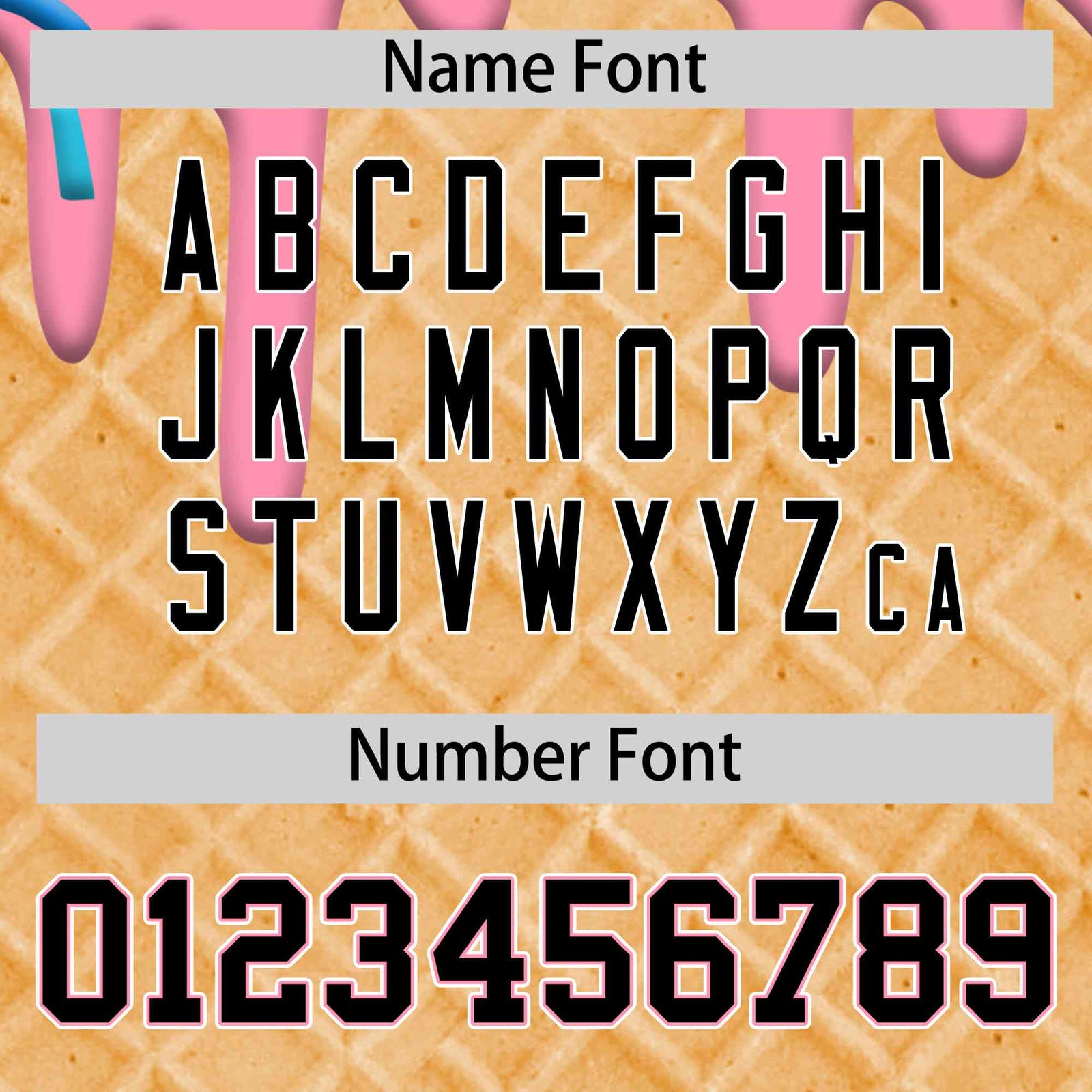 Custom Light Pink Ice Cream Cone Graffiti Pattern Full-Snap Varsity Letterman Jackets| KXKSHOP