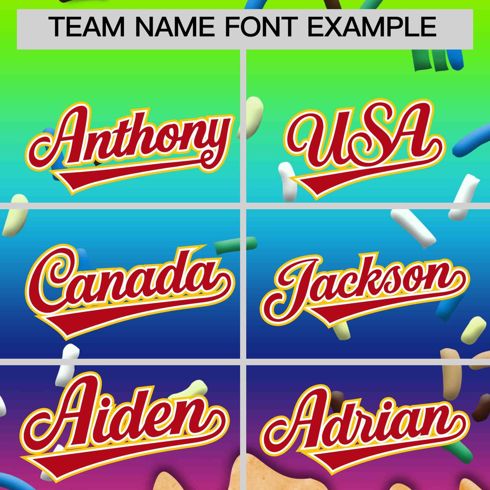 Custom Rainbow Ice Cream Cone Graffiti Pattern Full-Snap Varsity Letterman Jackets| KXKSHOP