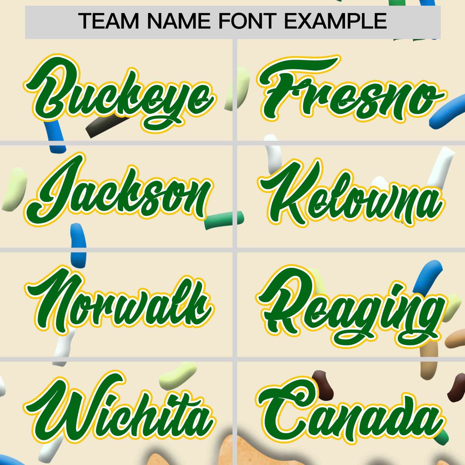 Custom Cream Ice Cream Cone Graffiti Pattern Full-Snap Varsity Letterman Jackets