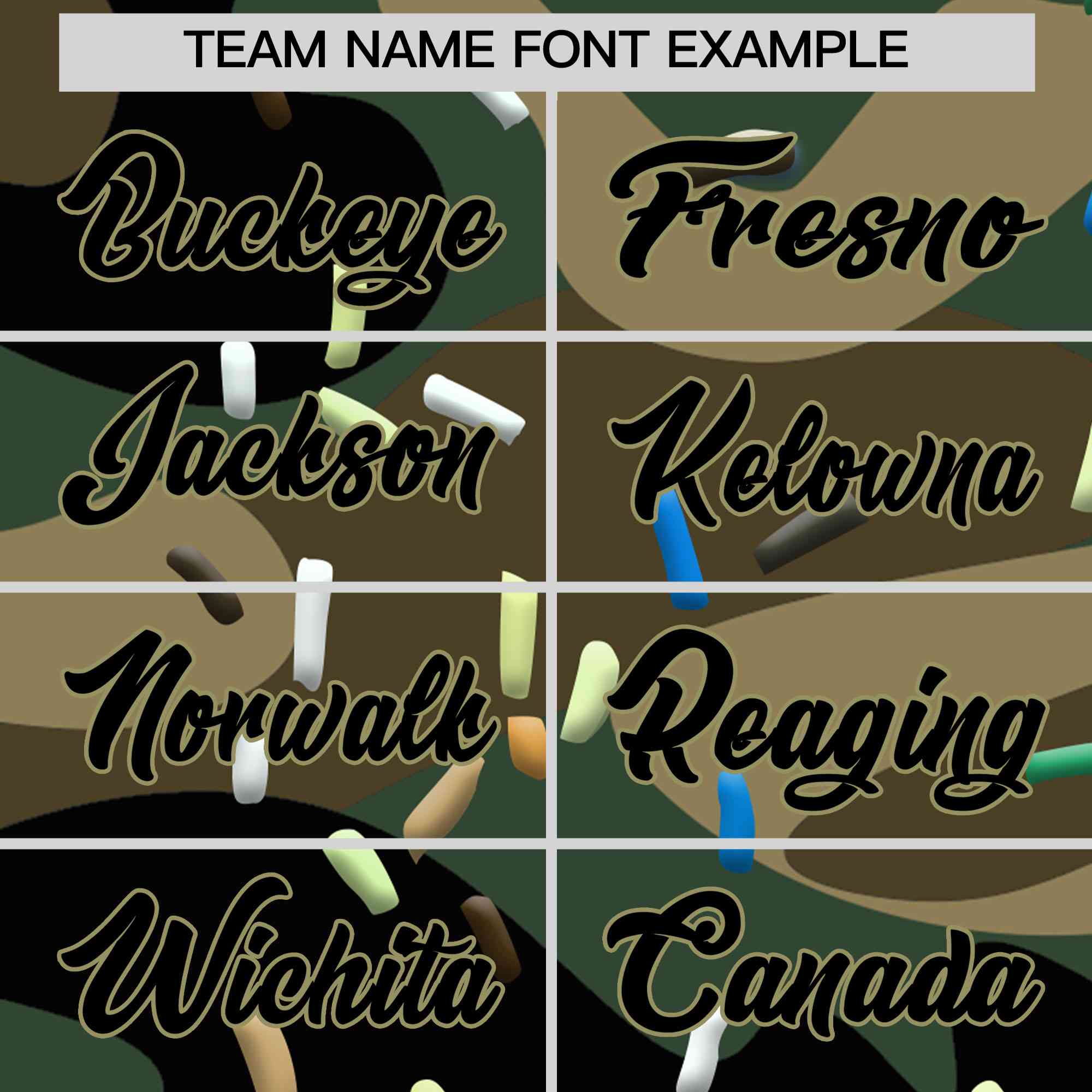 Custom Camo Ice Cream Cone Graffiti Pattern Full-Snap Varsity Letterman Jackets