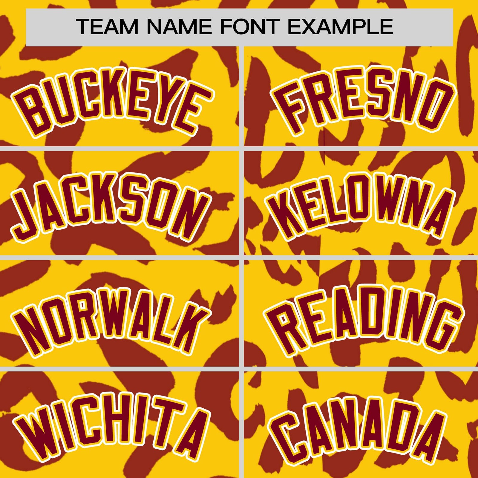 Custom Gold Crimson Varsity Full-Snap Leopard Print Graffiti Pattern Letterman Baseball Jacket