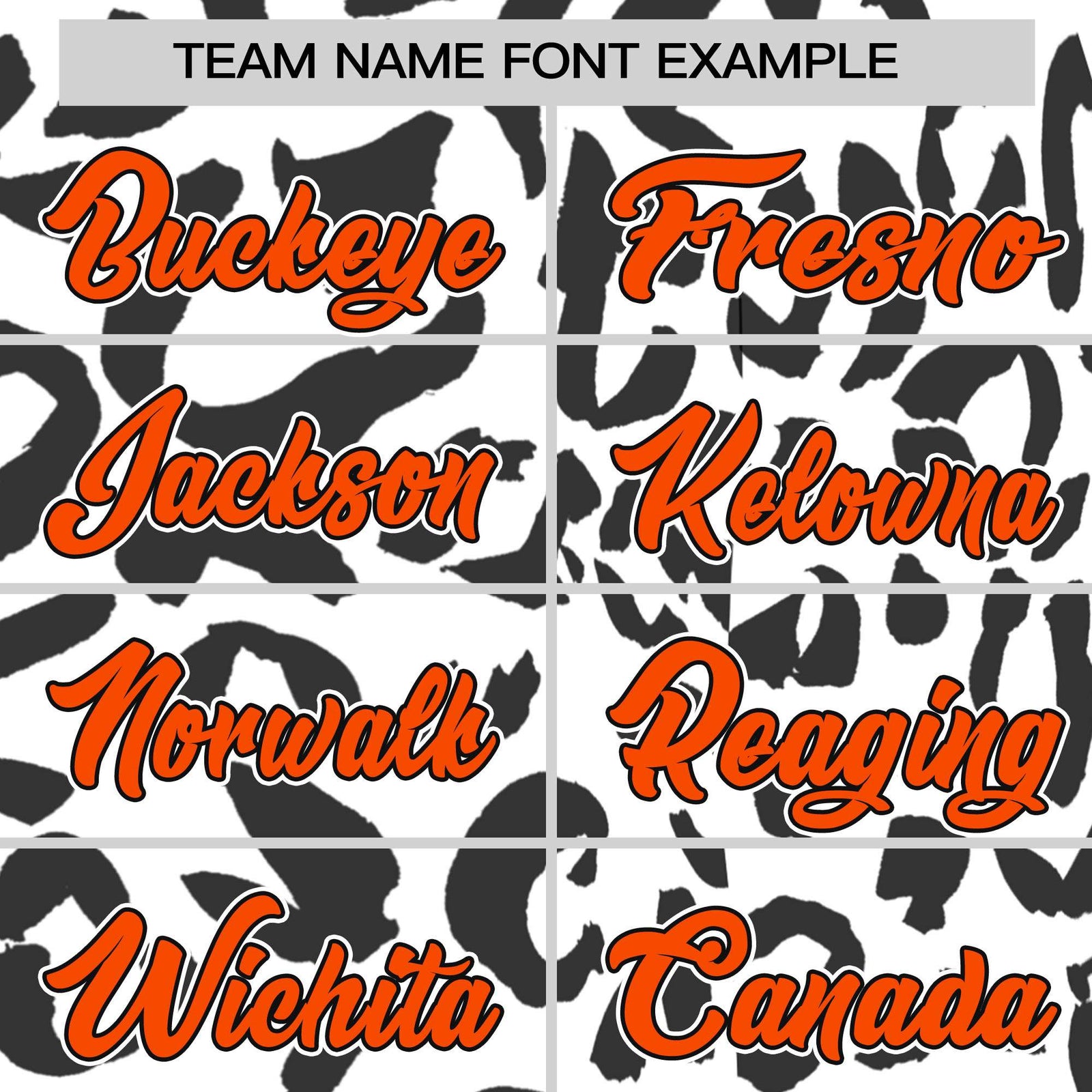 Custom White Black Varsity Full-Snap Leopard Print Graffiti Pattern Letterman Baseball Jacket