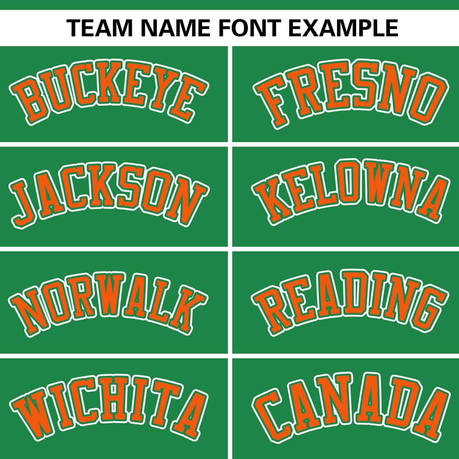 Custom Kelly Green Orange-Kelly Green Raglan Sleeves Varsity Full-Snap Letterman Baseball Jacket