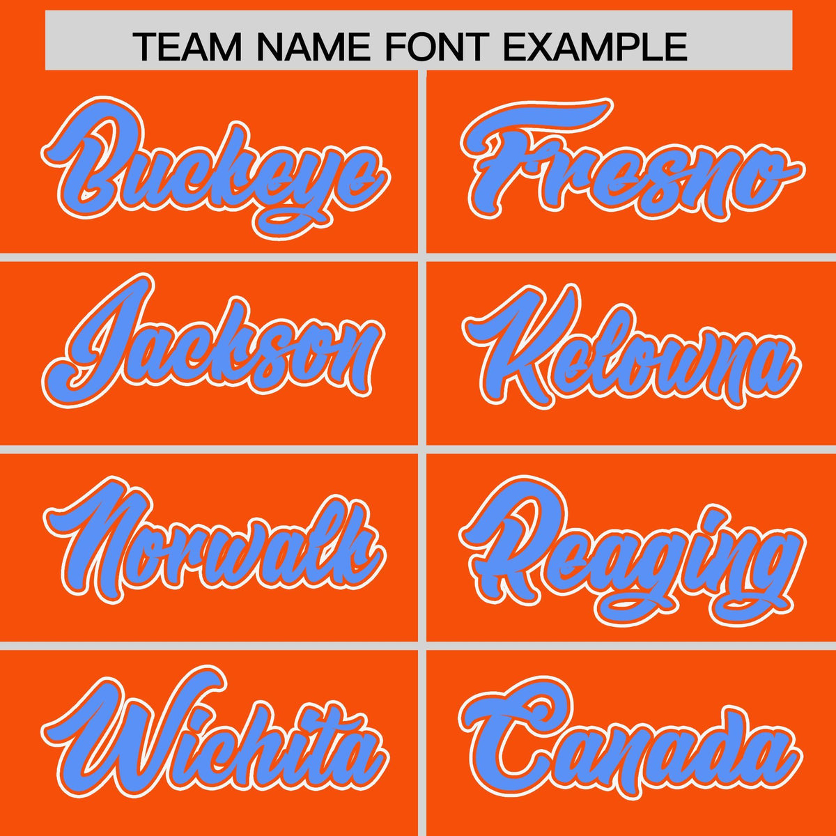 Custom Powder Blue Orange Color Block Bomber Varsity Baseball Jacket