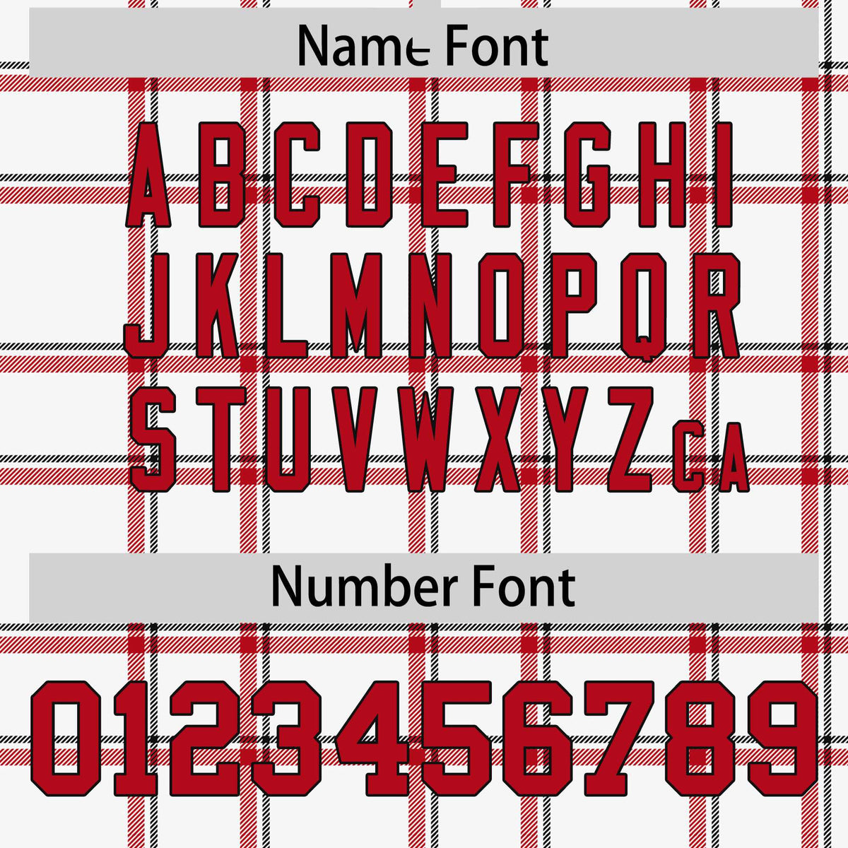 Custom White Varsity Full-Snap Plaid Pattern Letterman Baseball Jacket