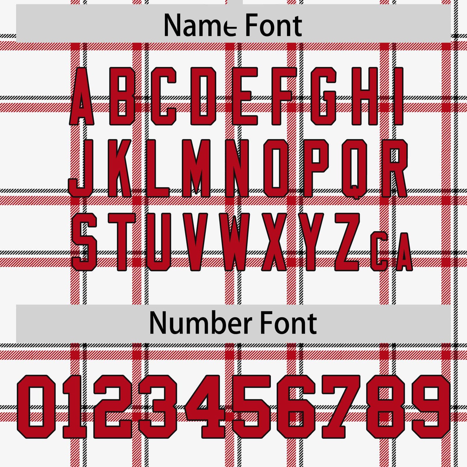 Custom White Varsity Full-Snap Plaid Pattern Letterman Baseball Jacket