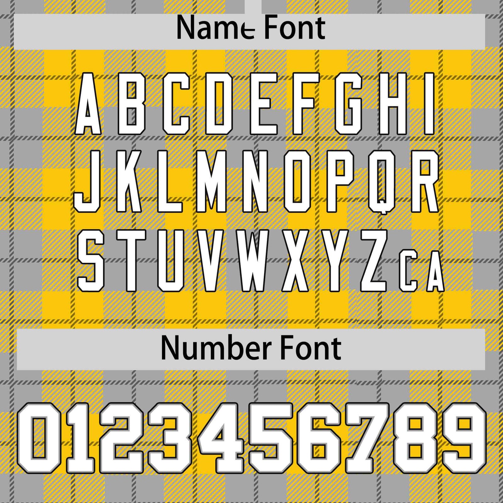 Custom Gold Gray Varsity Full-Snap Plaid Pattern Letterman Baseball Jacket