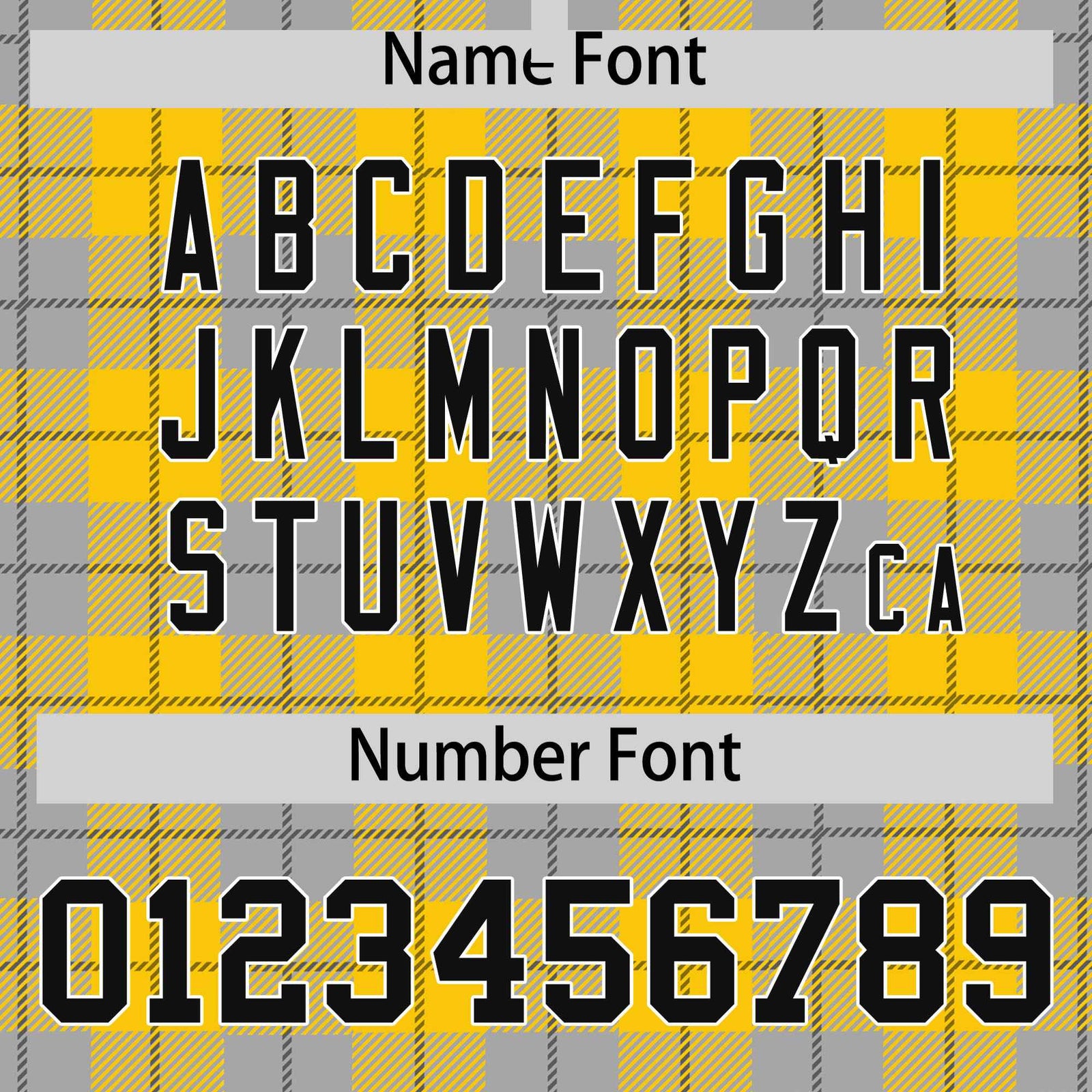 Custom Gold Gray Varsity Full-Snap Plaid Pattern Letterman Baseball Jacket